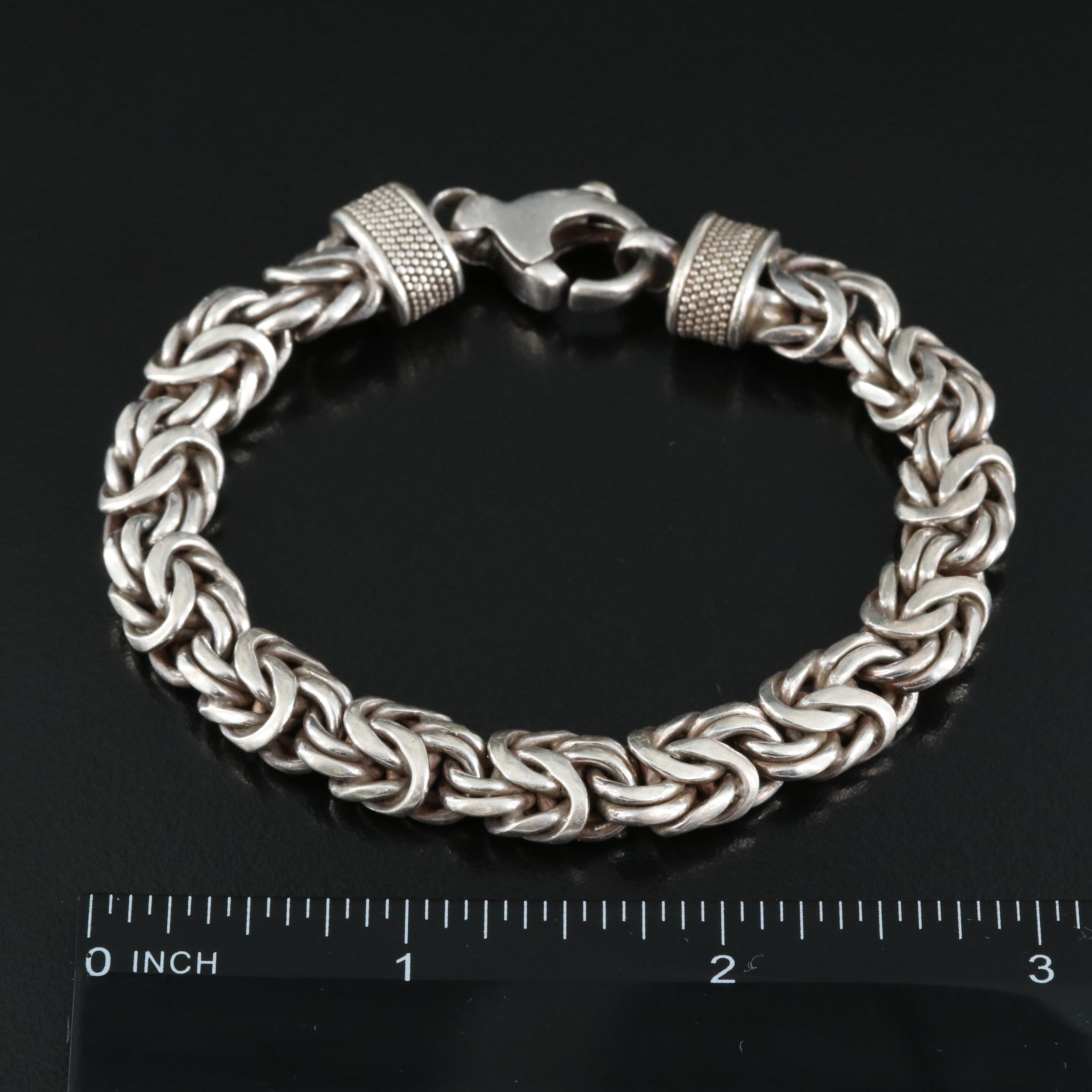Sterling Byzantine Bracelet