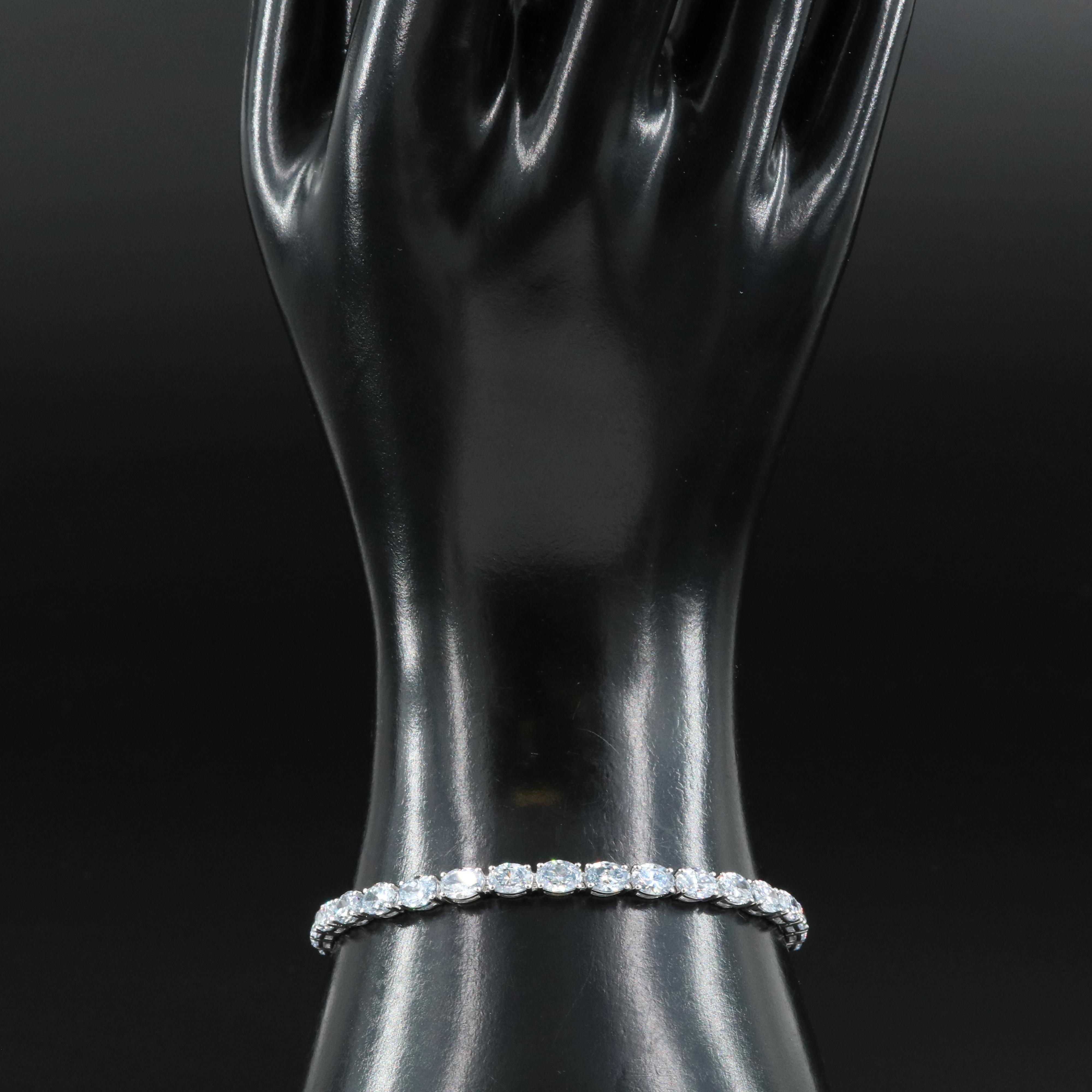 14K 10.75 CTW Lab Grown Diamond Bracelet