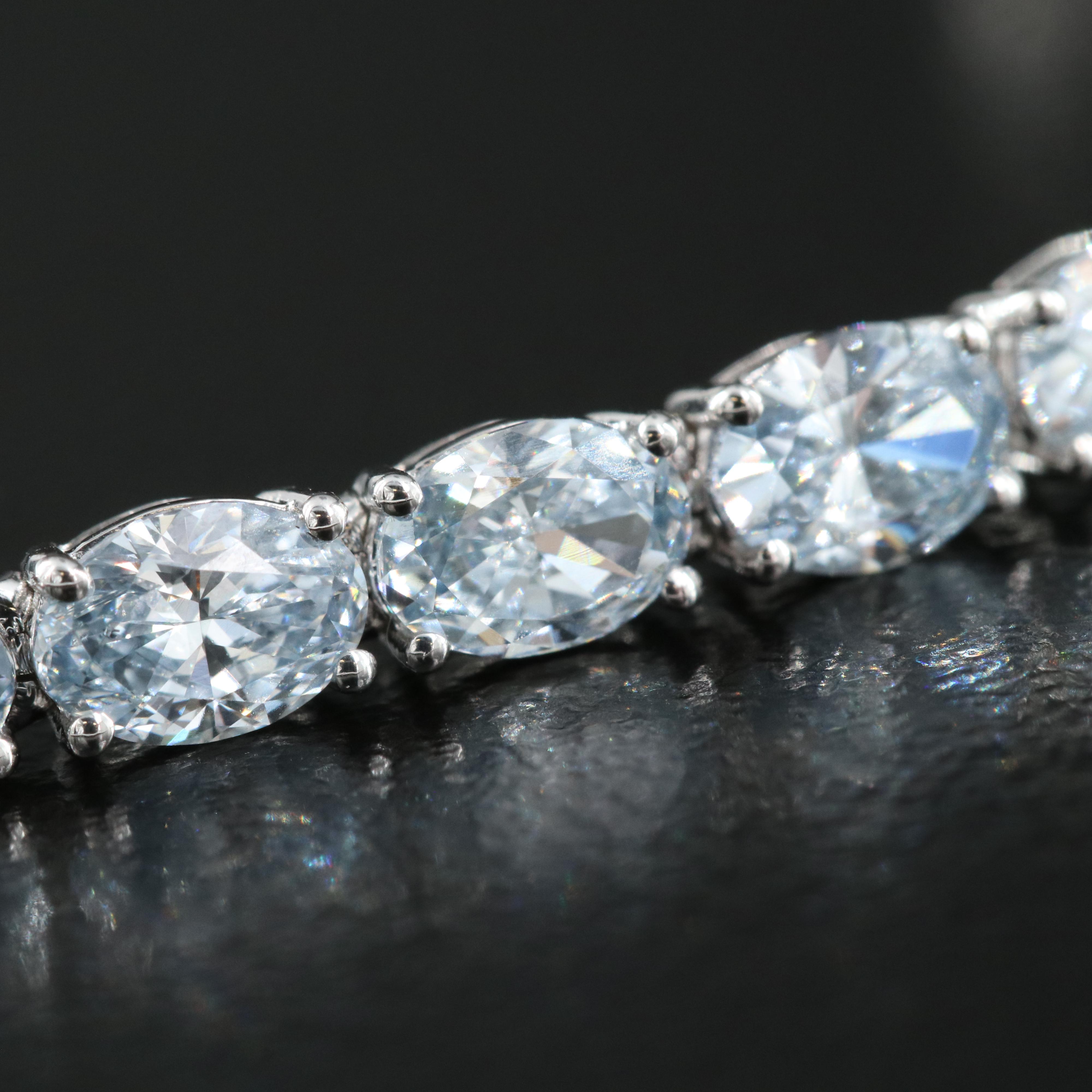 14K 10.75 CTW Lab Grown Diamond Bracelet