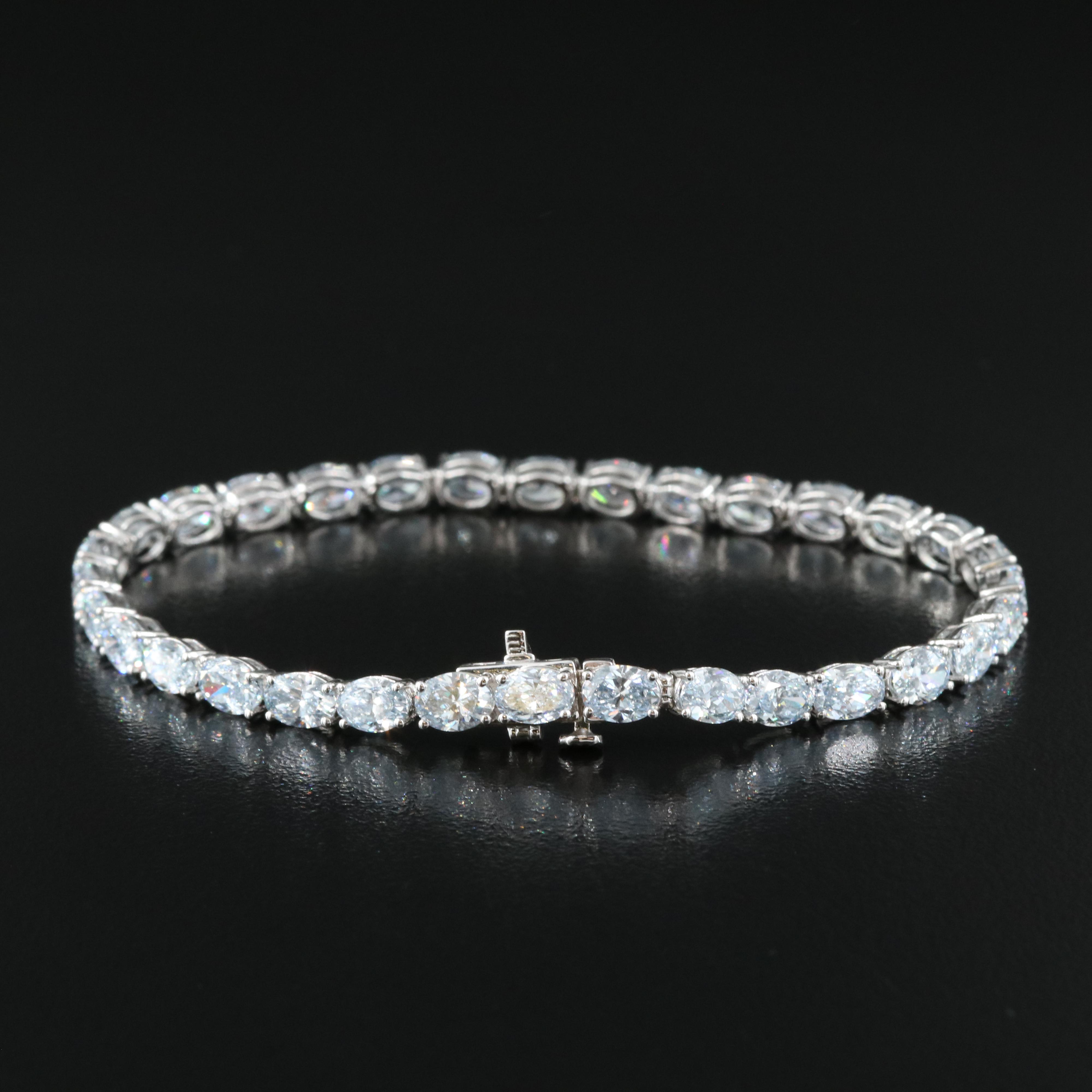 14K 10.75 CTW Lab Grown Diamond Bracelet