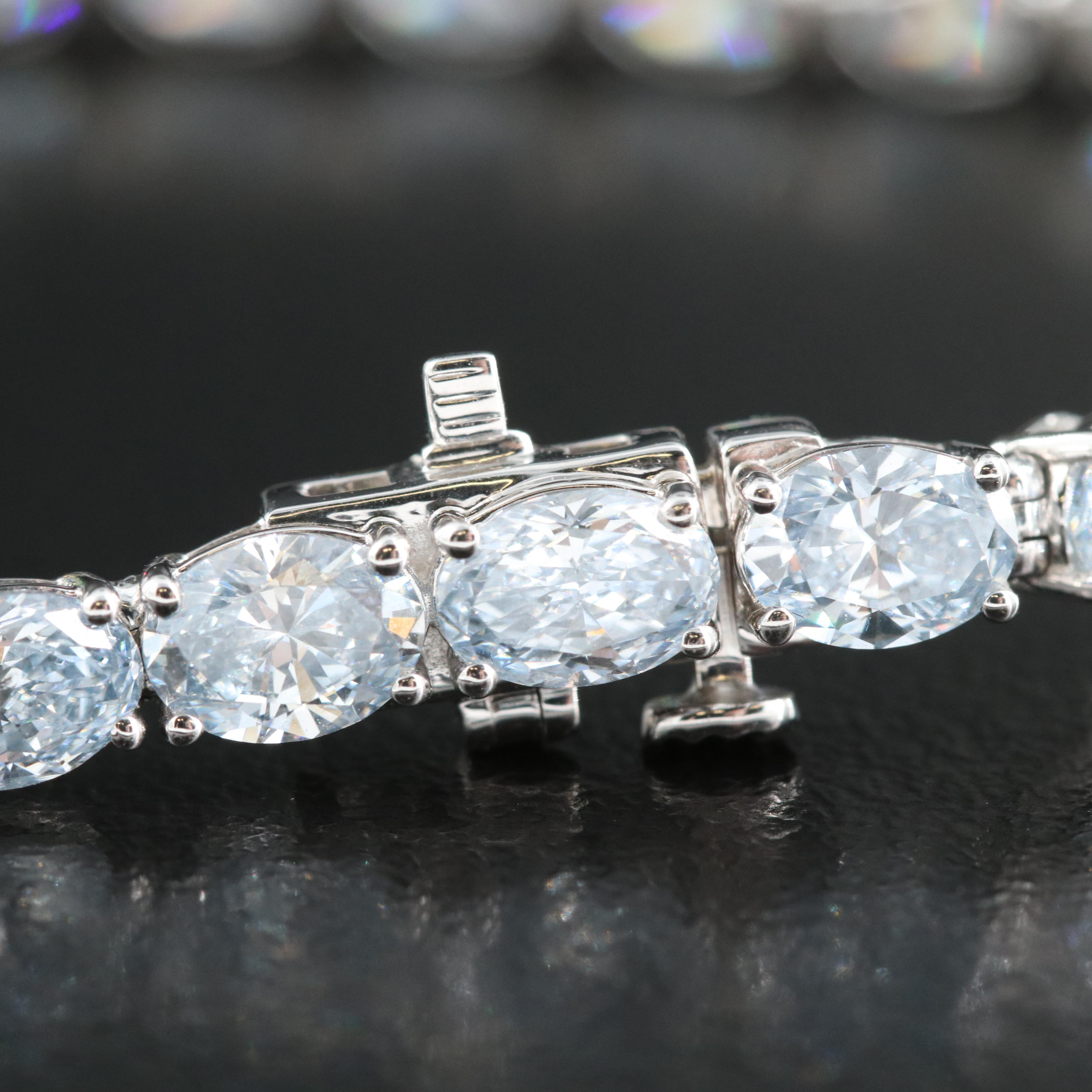 14K 10.75 CTW Lab Grown Diamond Bracelet