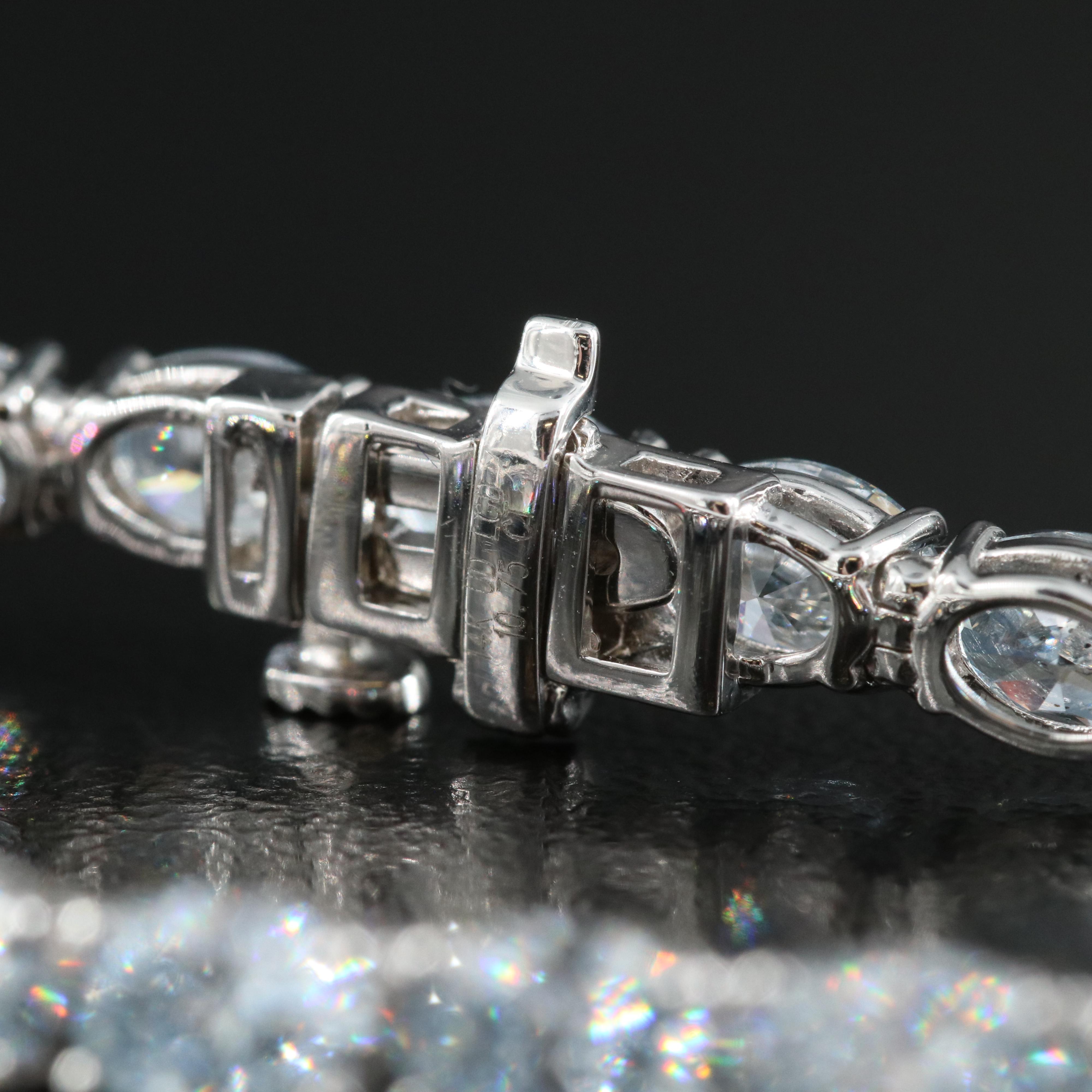 14K 10.75 CTW Lab Grown Diamond Bracelet