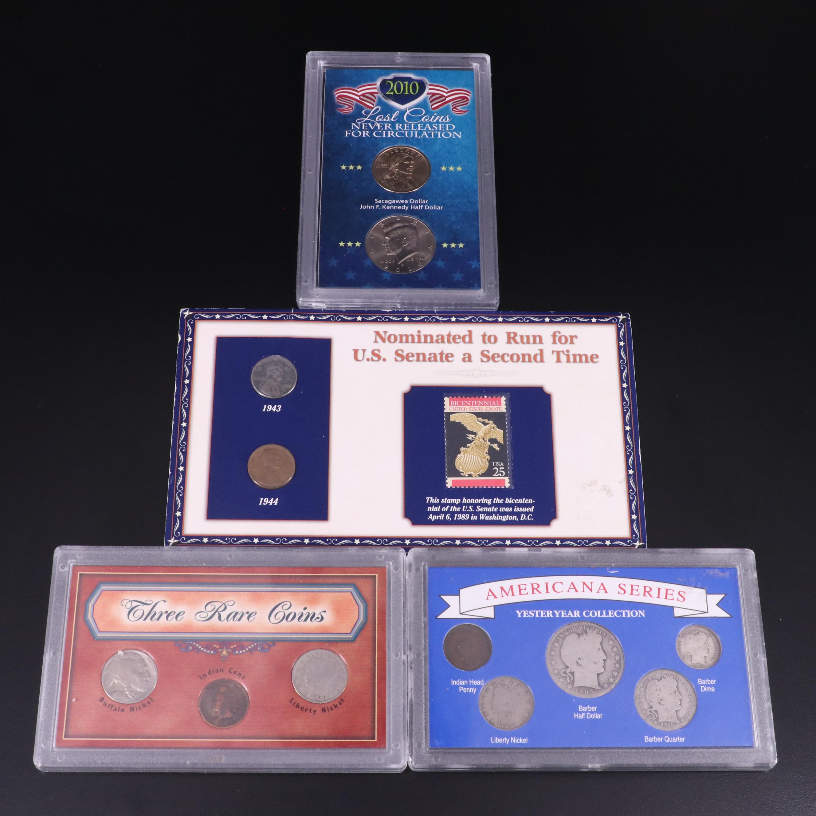 Collection of Four United States Coin Sets