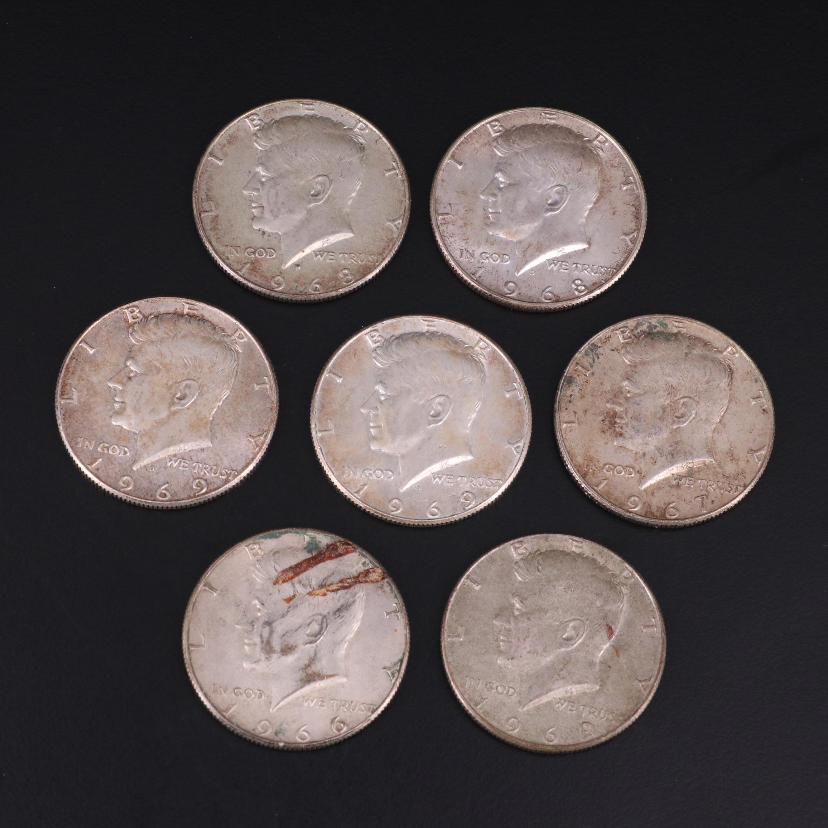 Small Collection of U.S. Coins With a 1987 Silver Eagle