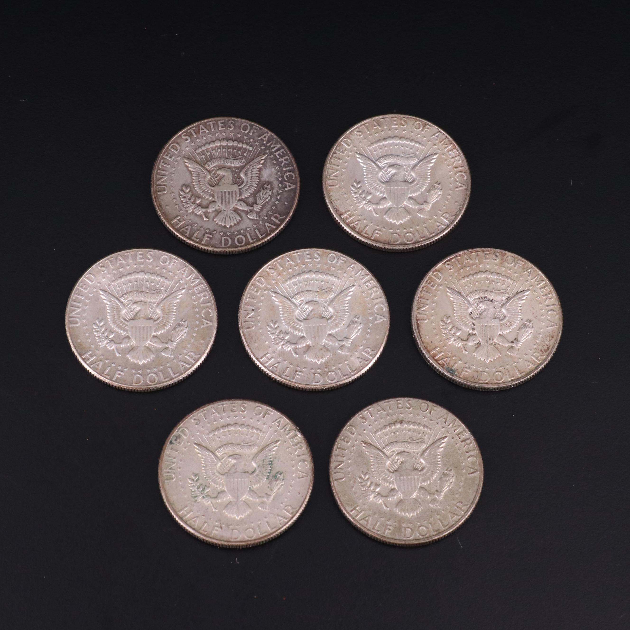 Small Collection of U.S. Coins With a 1987 Silver Eagle