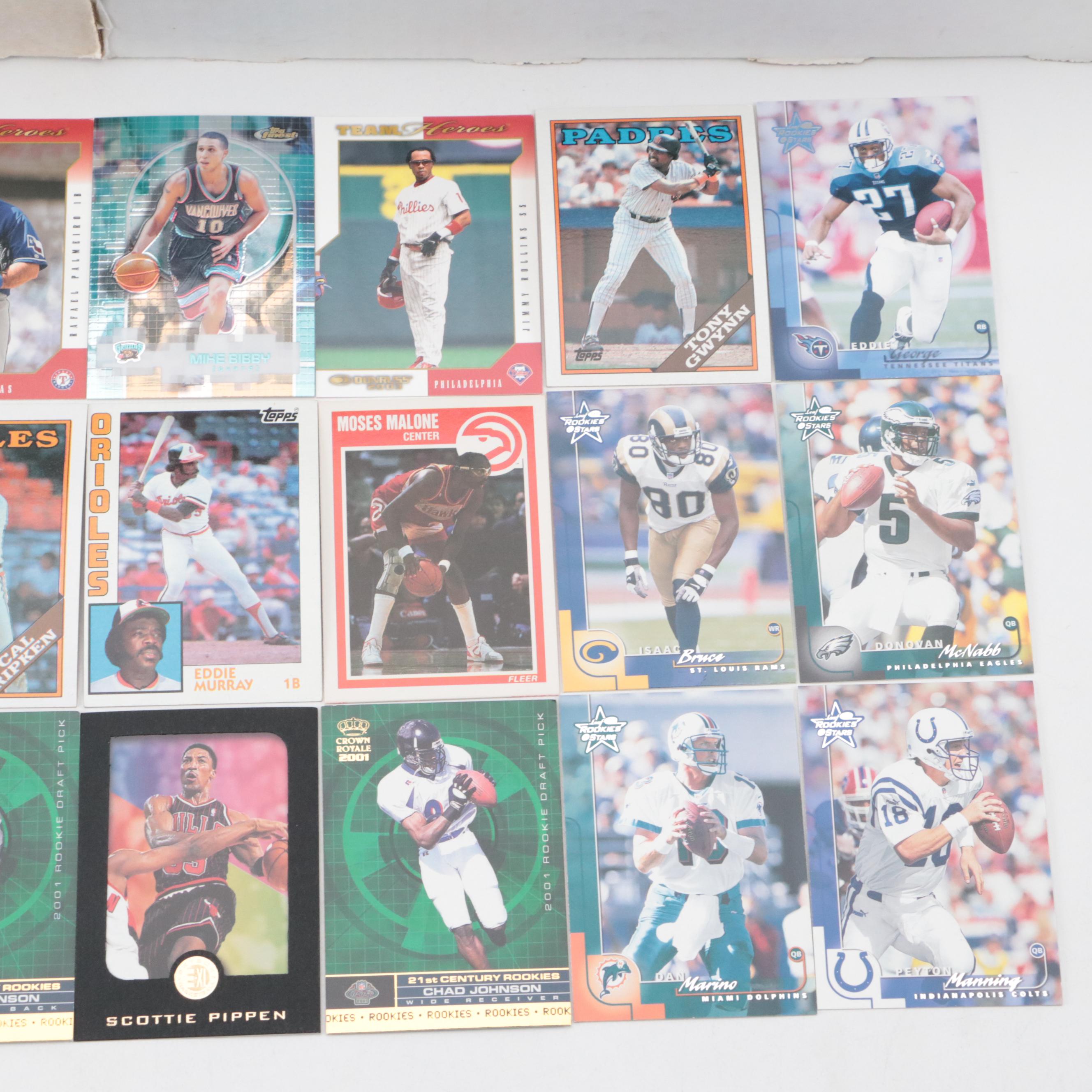 Topps Finest with Other Sports Cards Featuring Peyton Manning and More