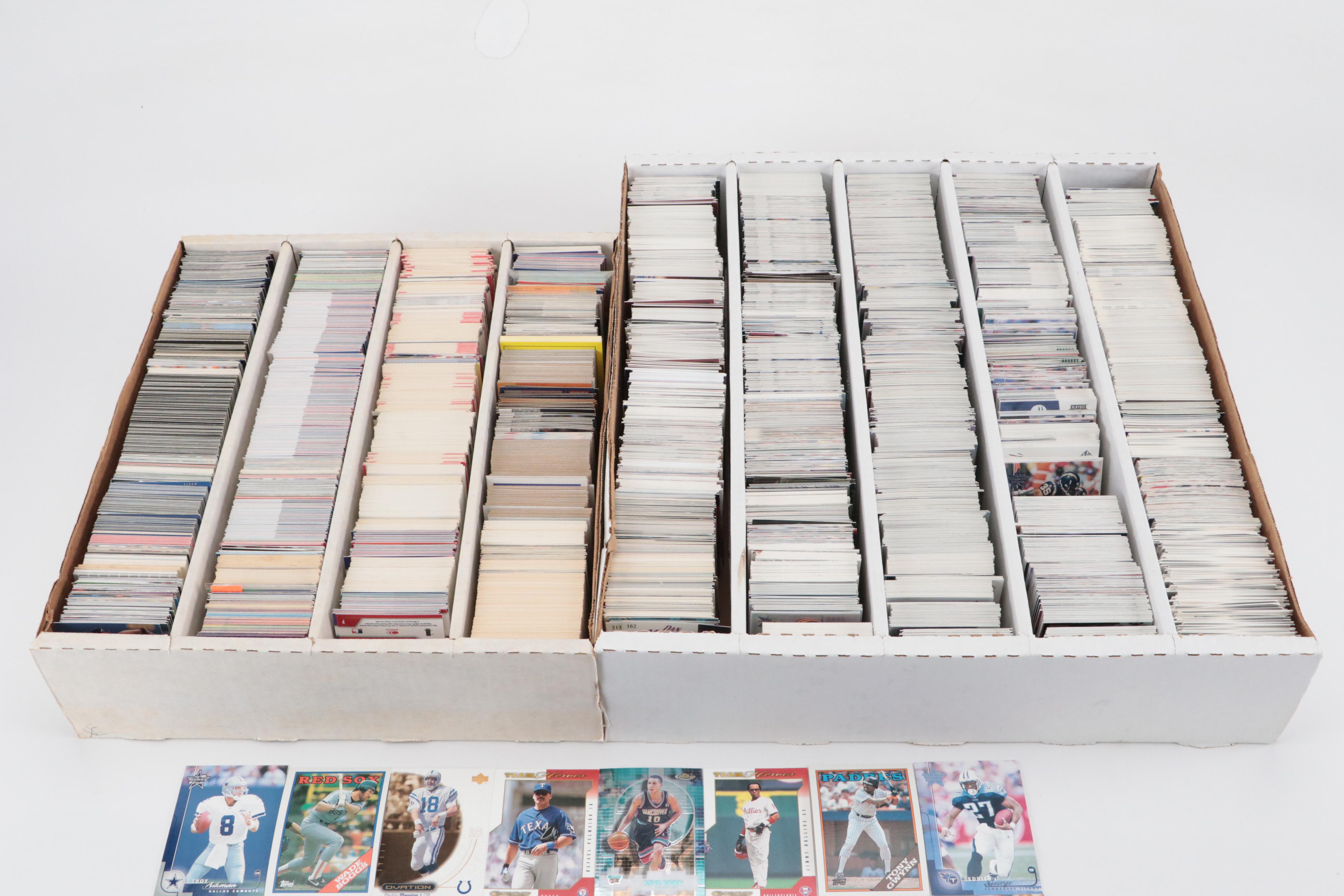 Topps Finest with Other Sports Cards Featuring Peyton Manning and More