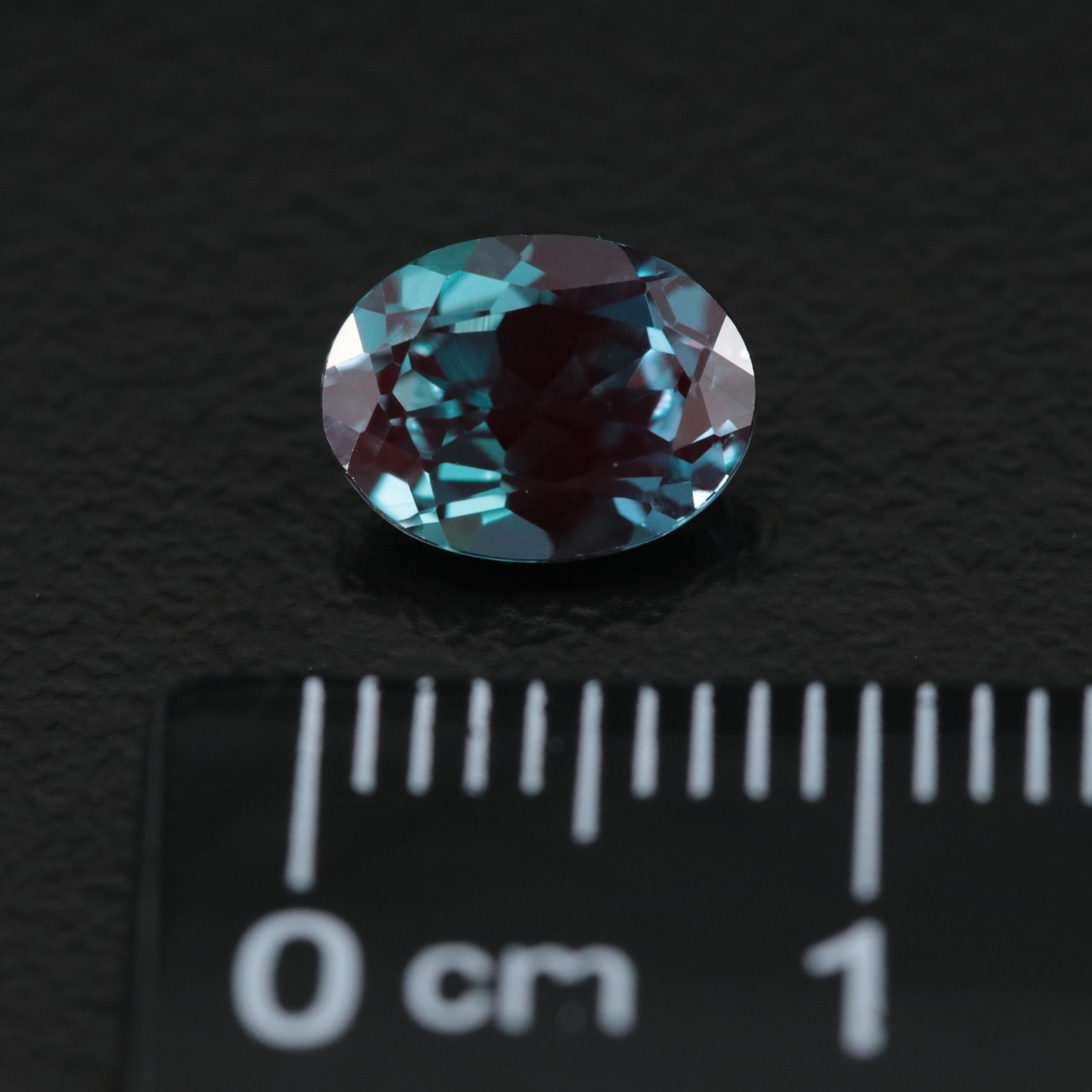 Loose 1.51 CT Lab Grown Alexandrite