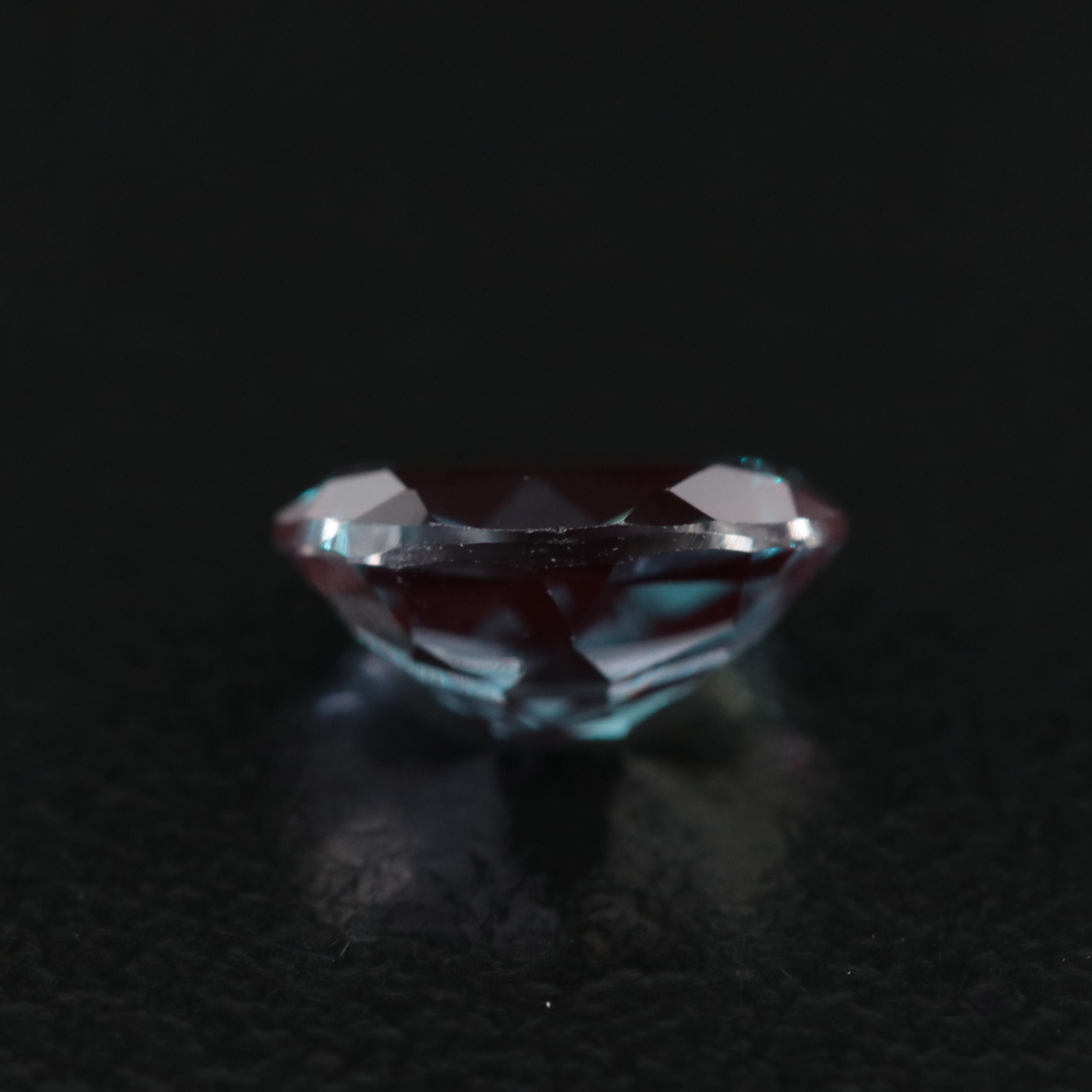 Loose 1.51 CT Lab Grown Alexandrite