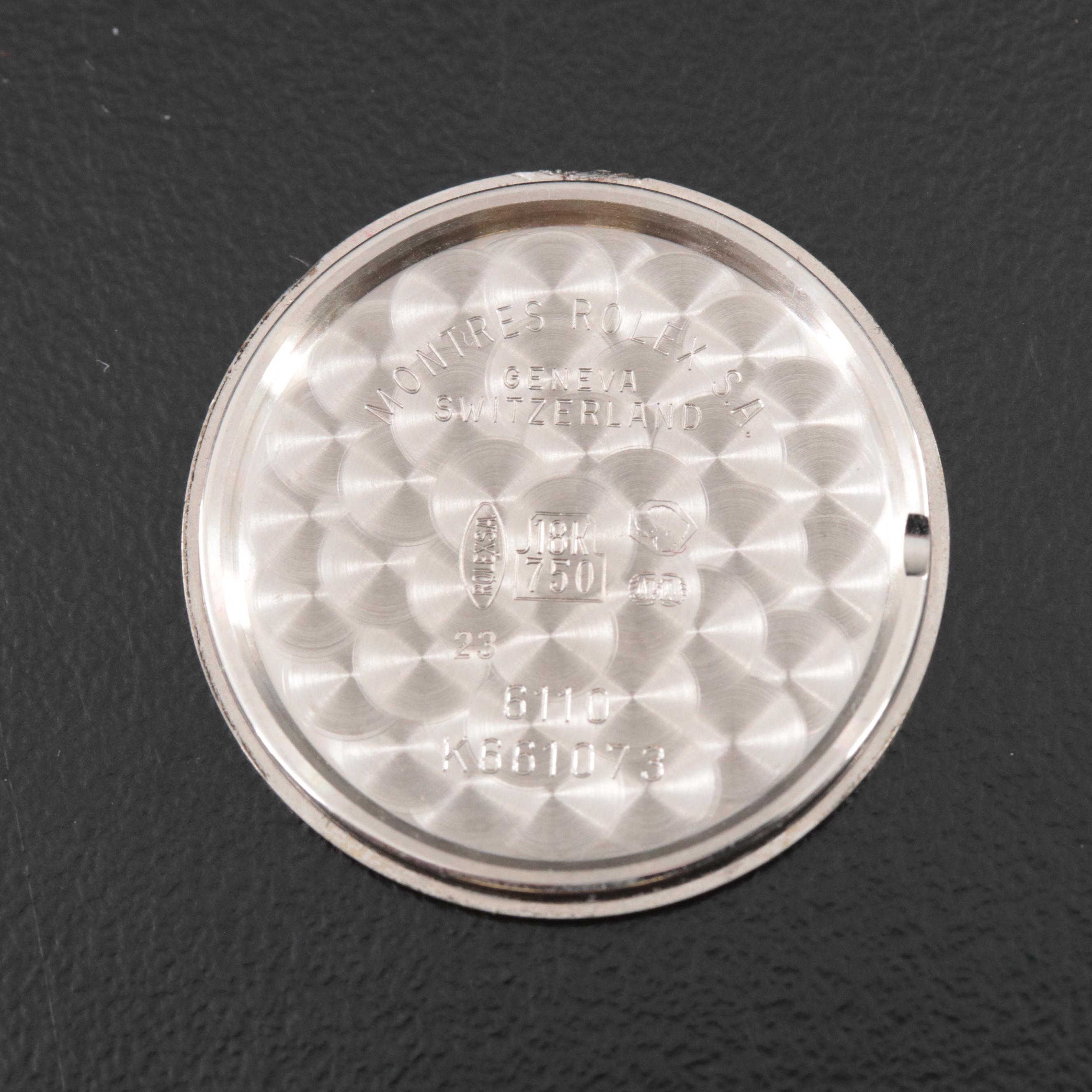 2001 Rolex Cellini 18K Watch