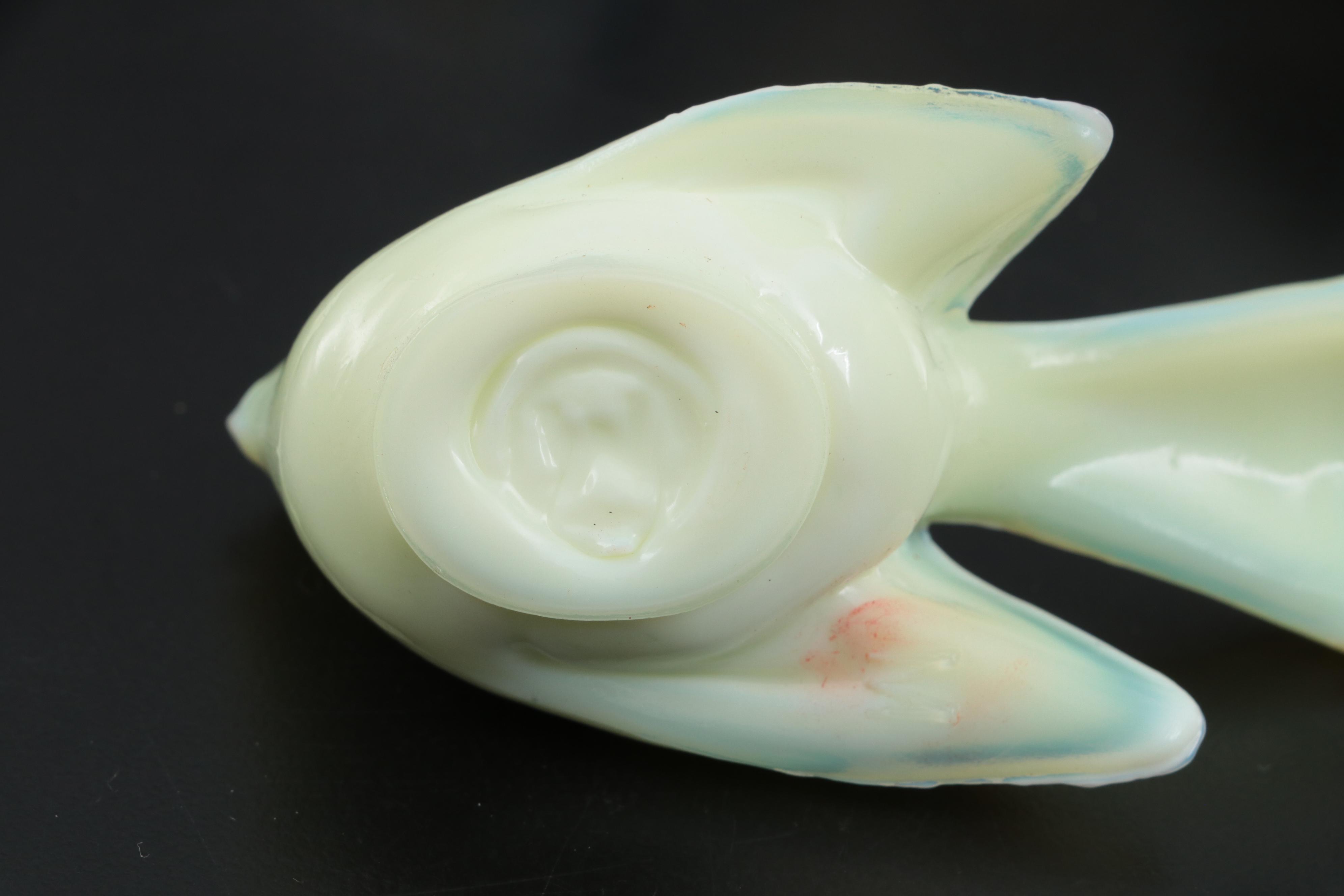 Fenton Hand-Painted Glass Figurines