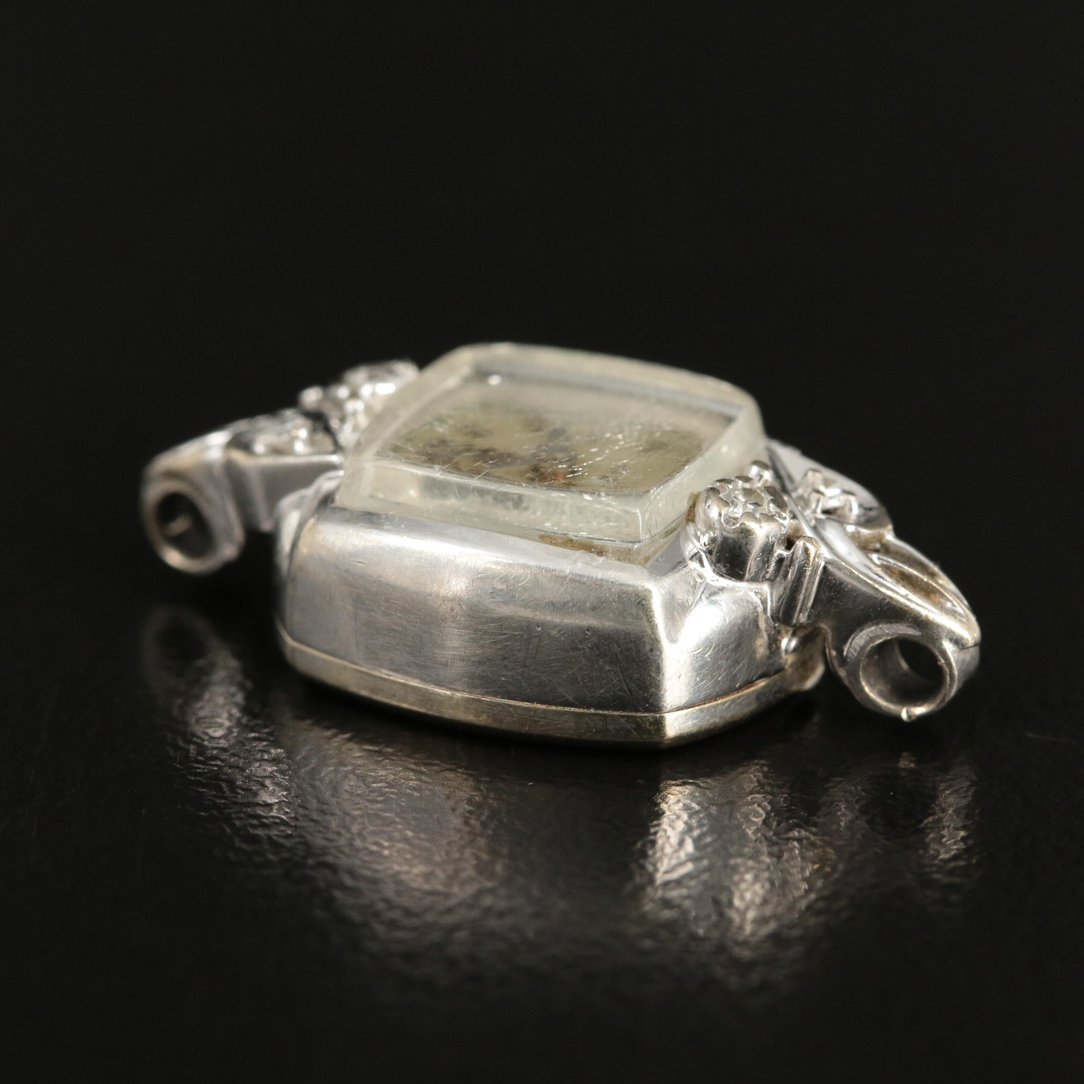 1958 Omega 14K and Diamond Watch