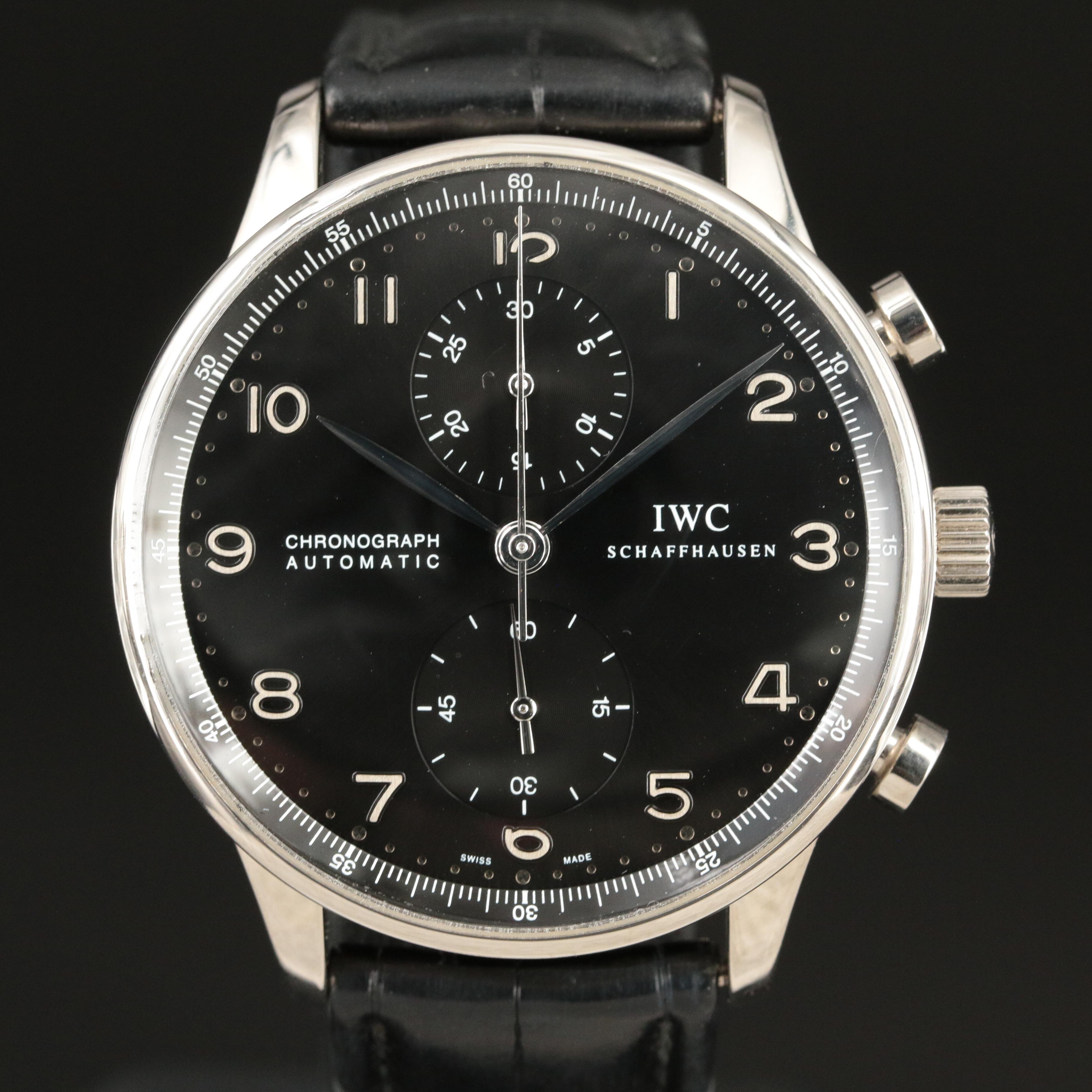 18K IWC Portugieser Chronograph Watch