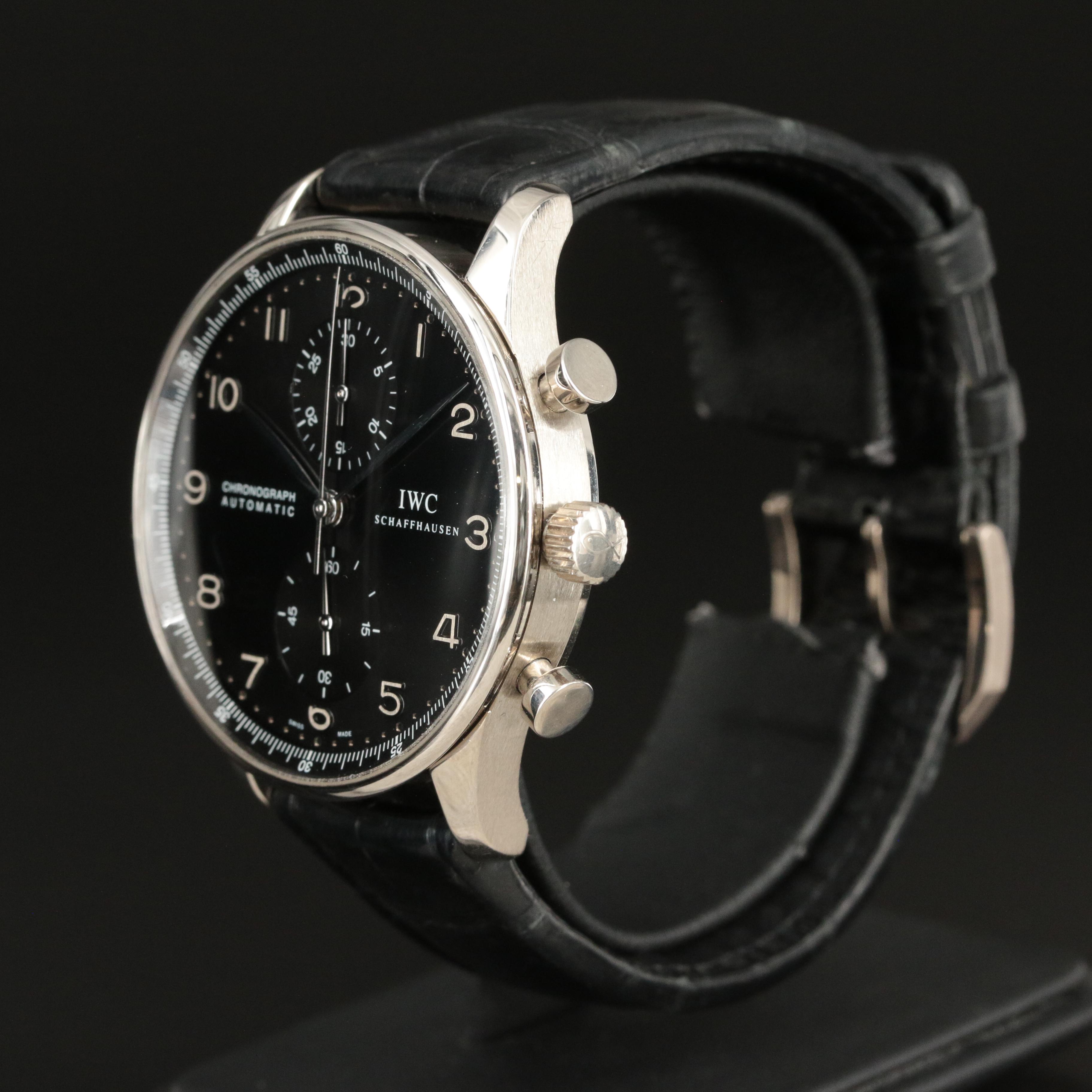 18K IWC Portugieser Chronograph Watch