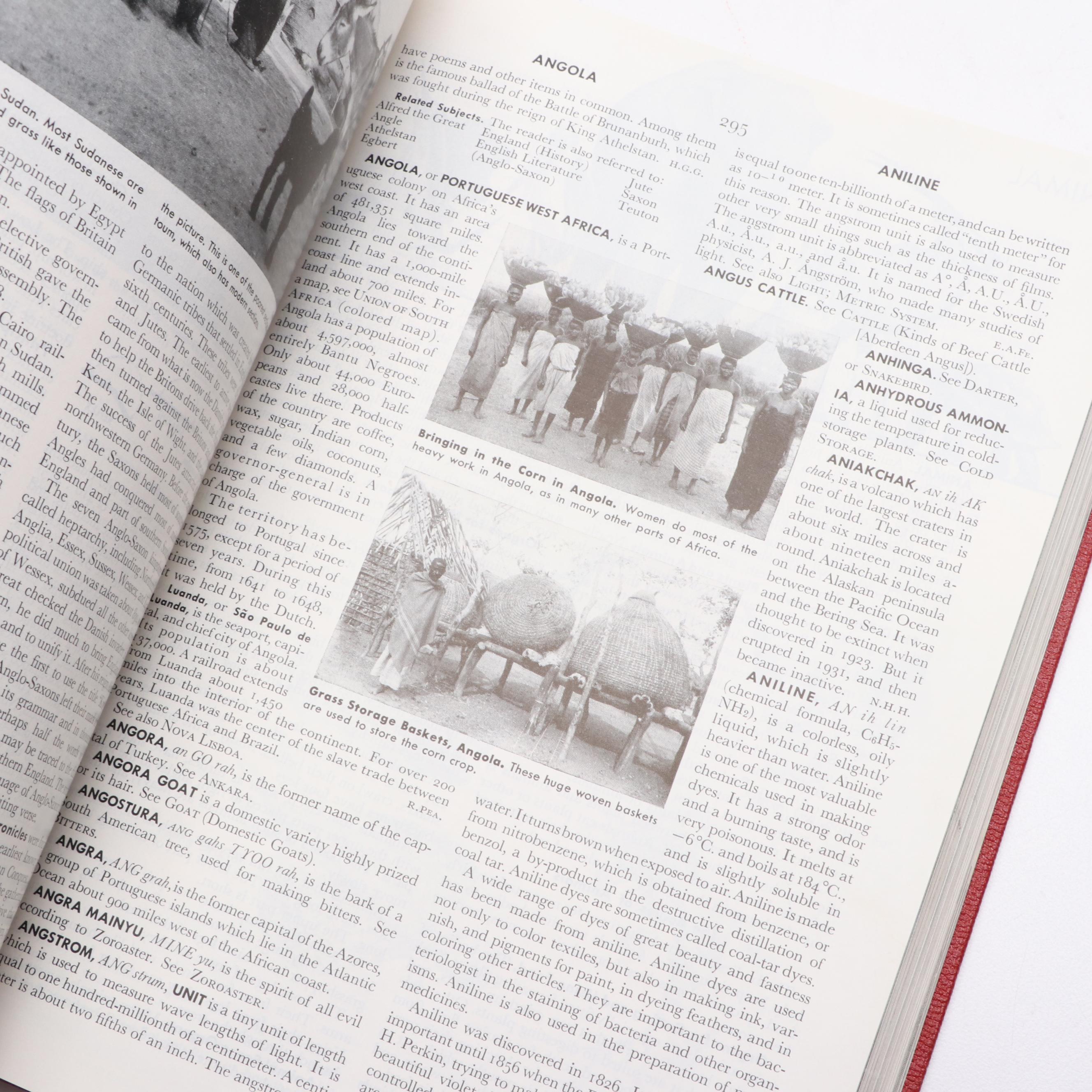 "The World Book Encyclopedia" Eighteen-Volume Set with Supplement