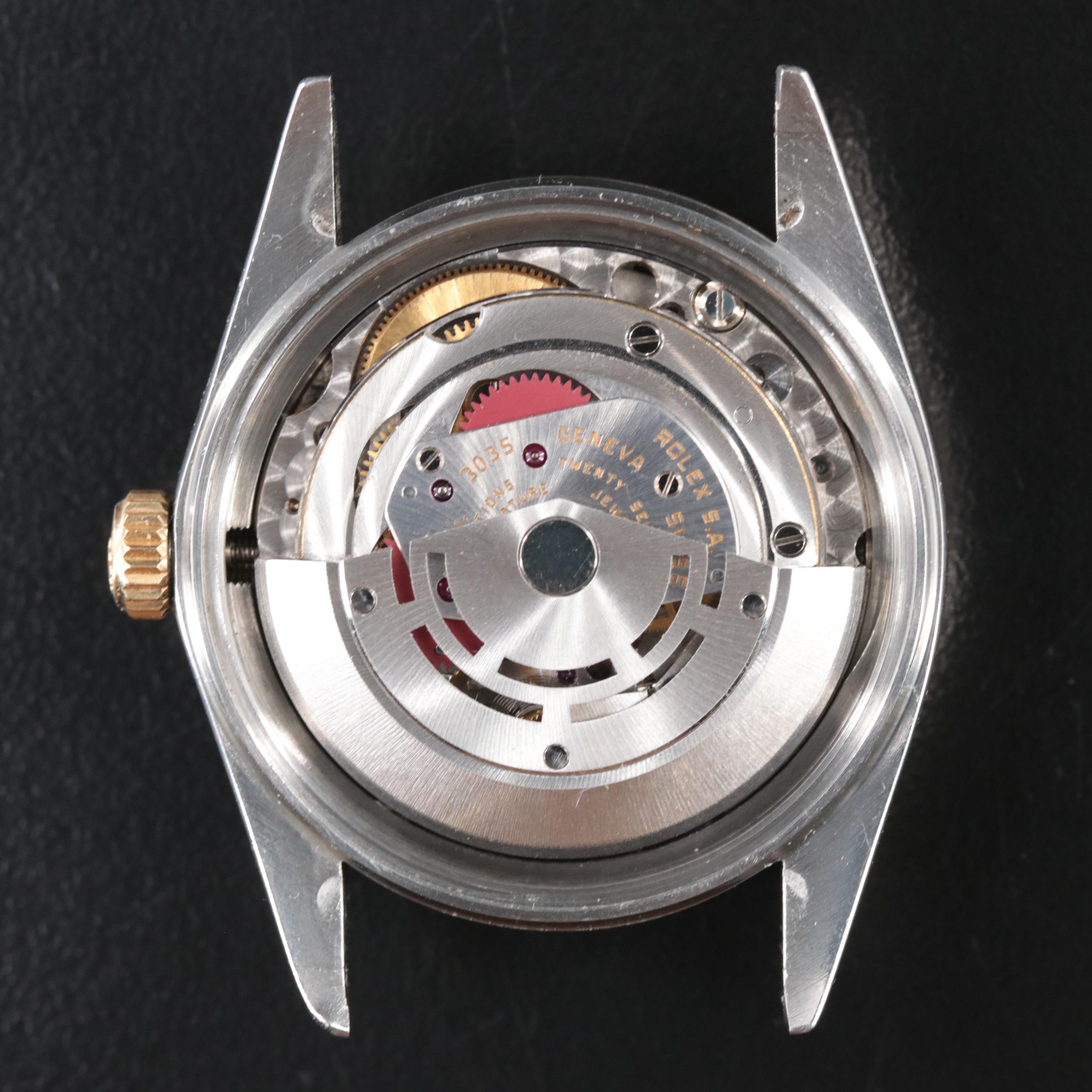 1986 Rolex Oyster Perpetual Custom Diamond Dial Datejust Watch