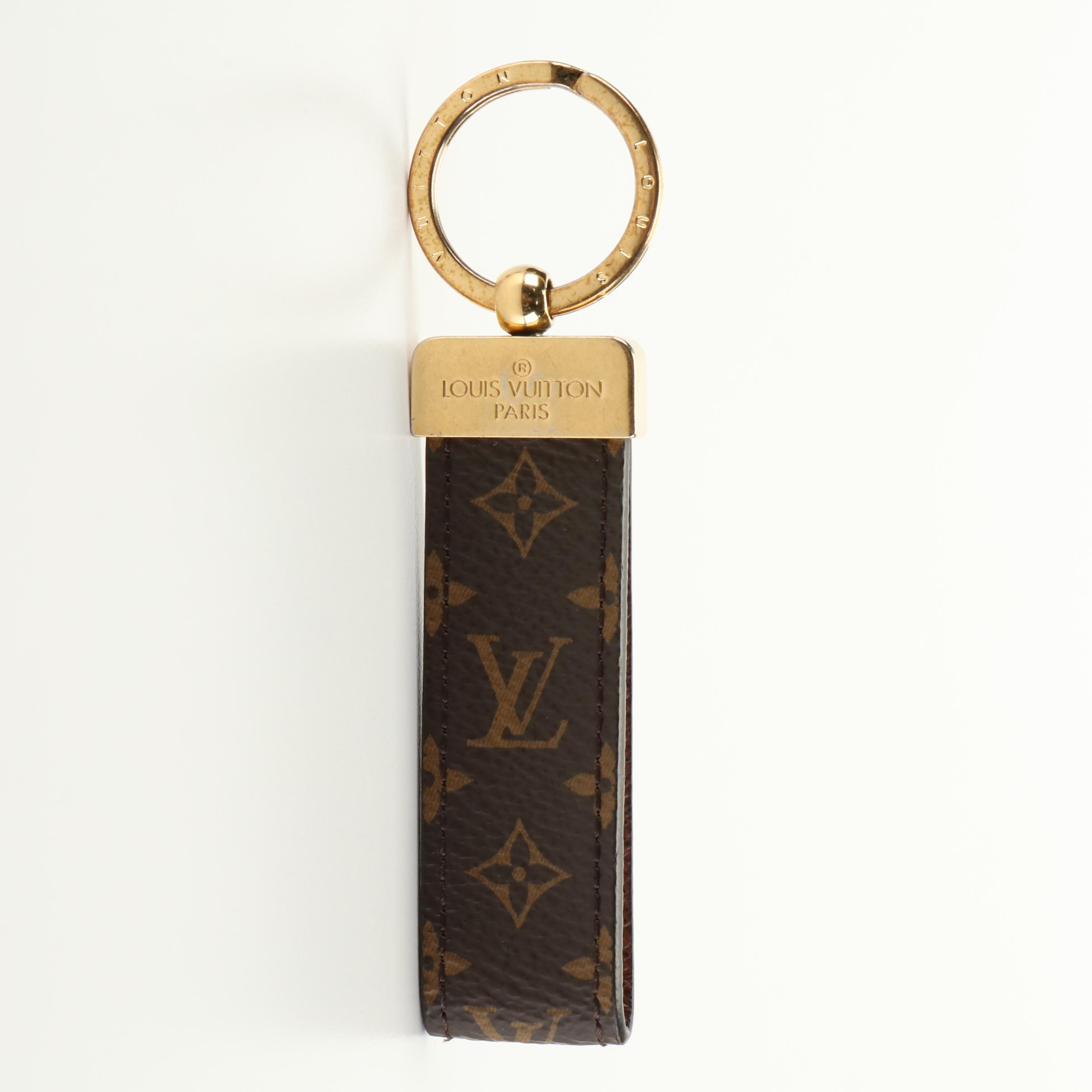 Louis Vuitton Monogram Dragonne Key Ring