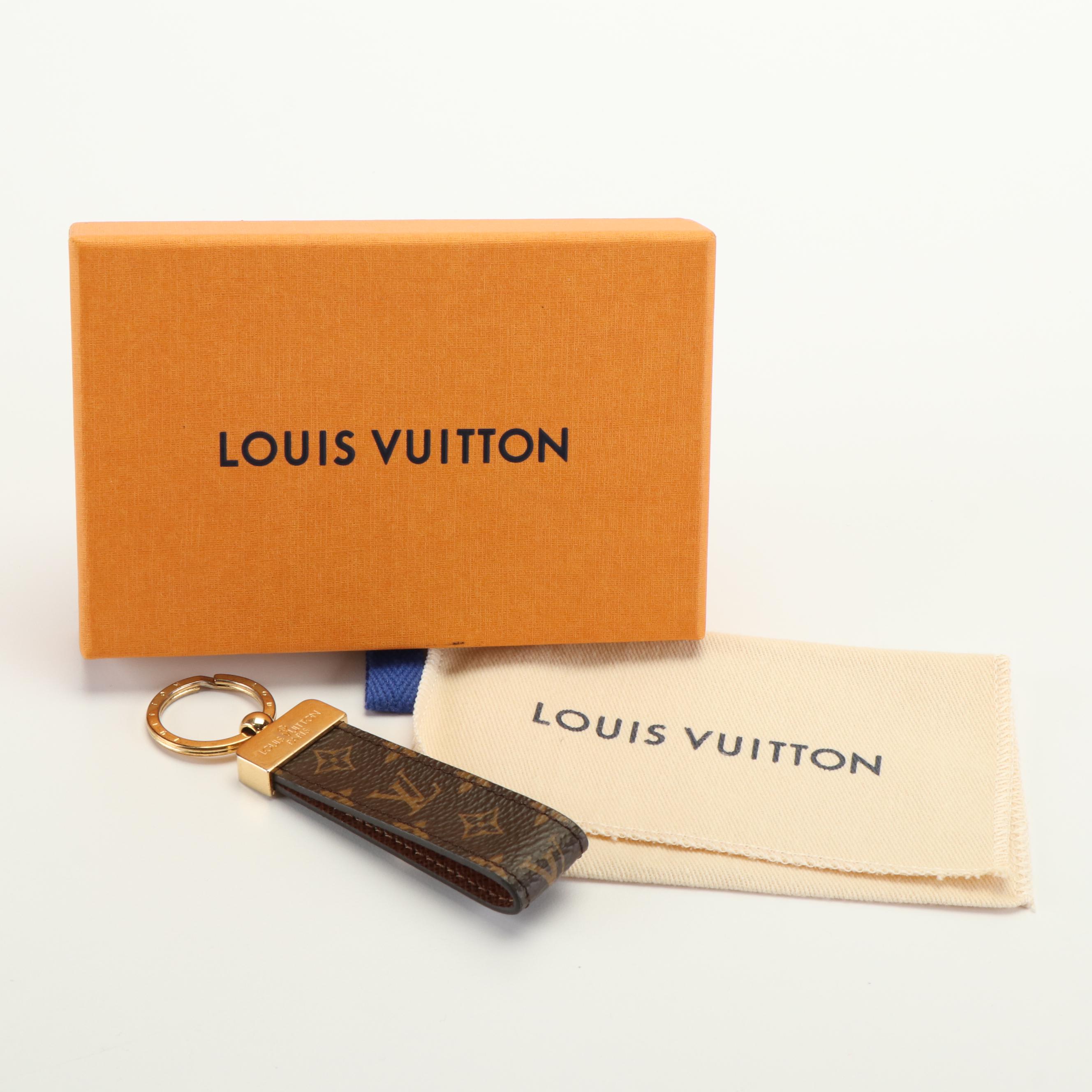 Louis Vuitton Monogram Dragonne Key Ring