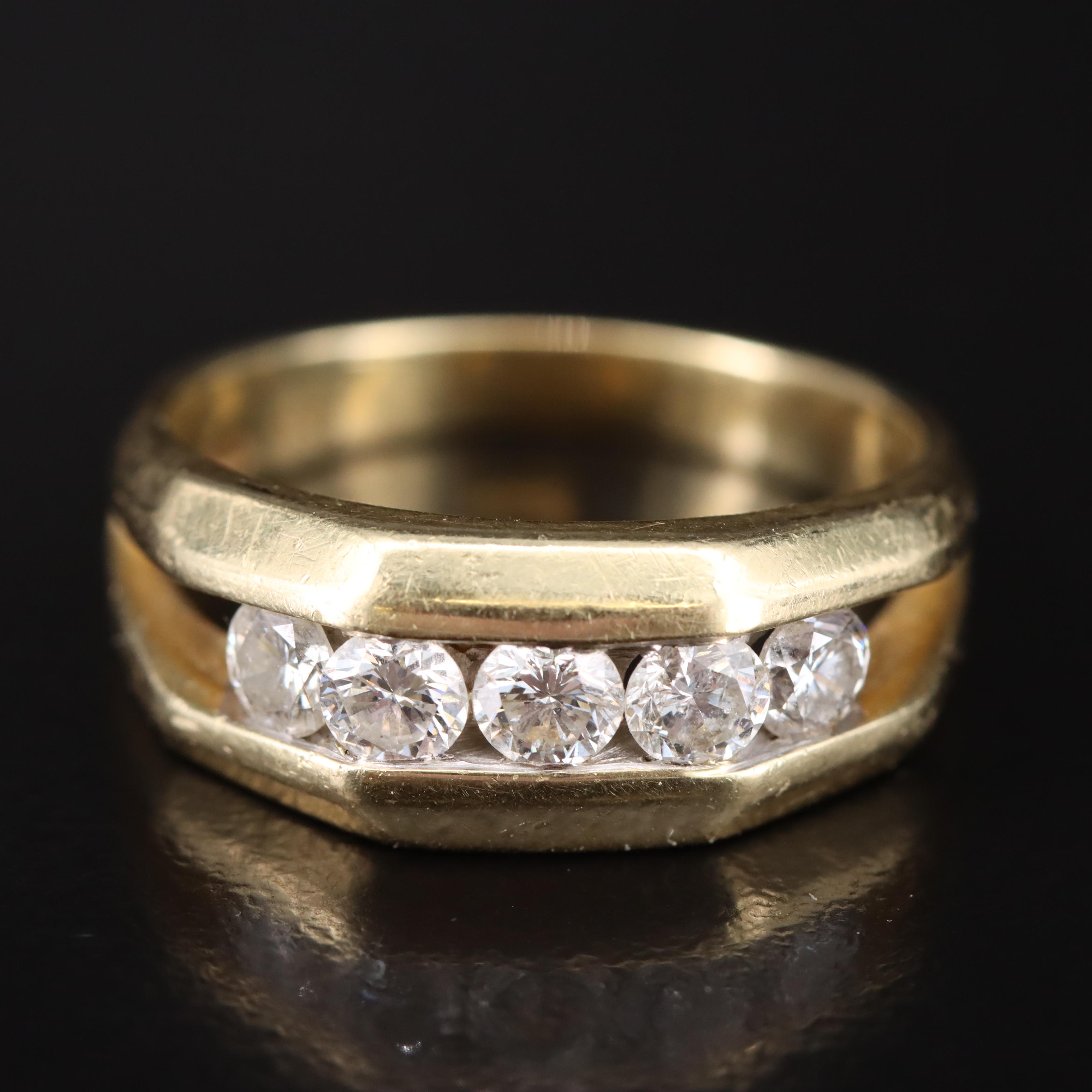 14K 0.96 CTW Diamond Ring