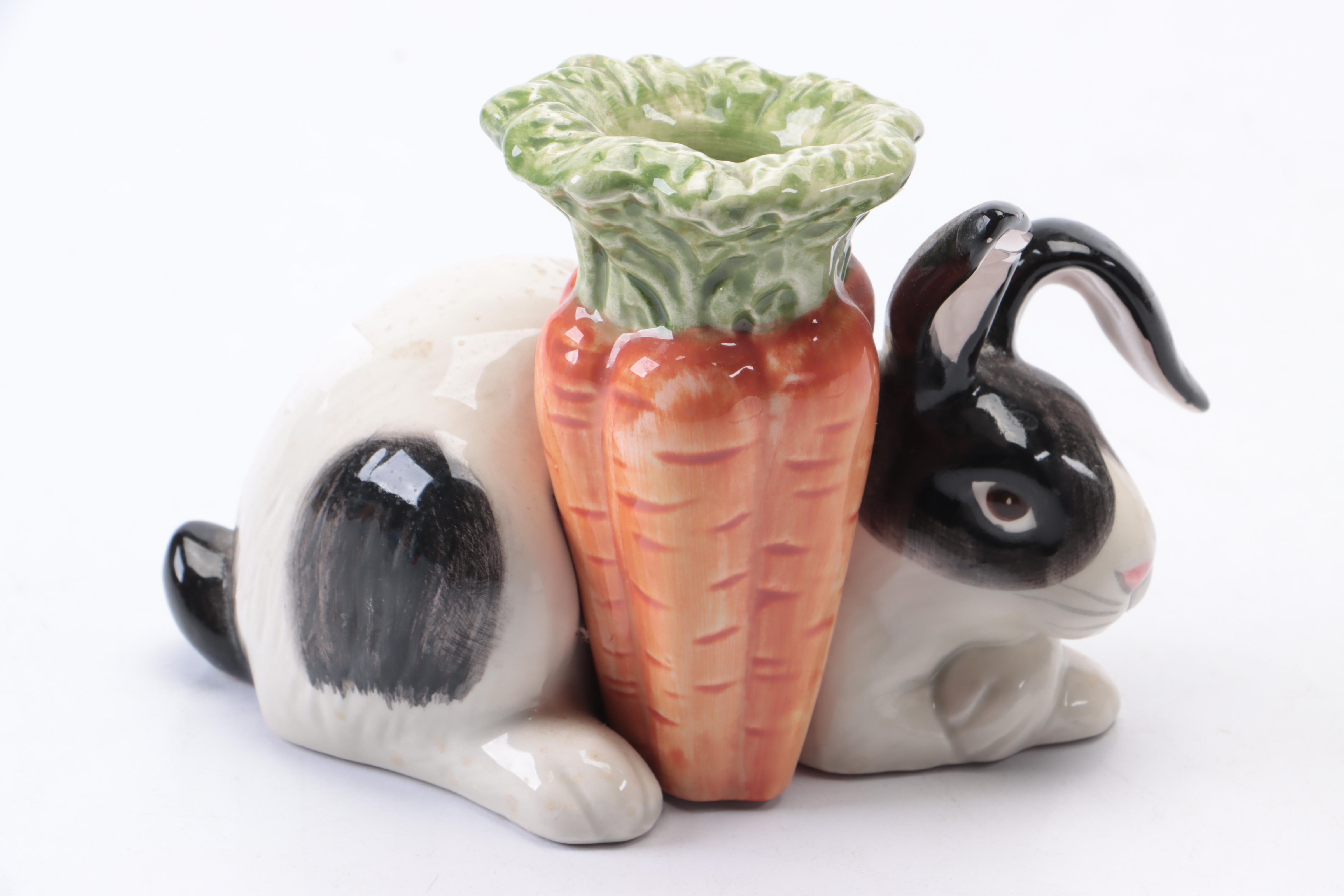 Fitz and Floyd "French Market" Hanging Utensil Holder and Other Decor