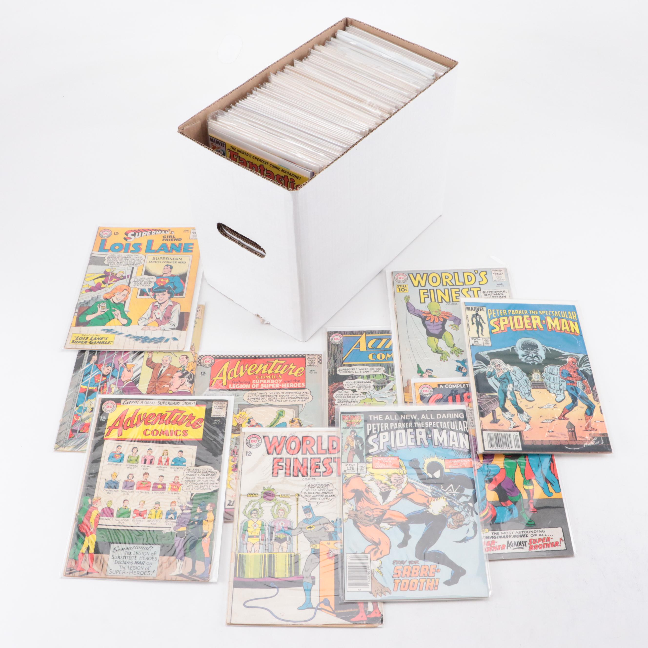 Silver-Bronze Age Comic Books Featuring "Superman", "The Avengers", and More