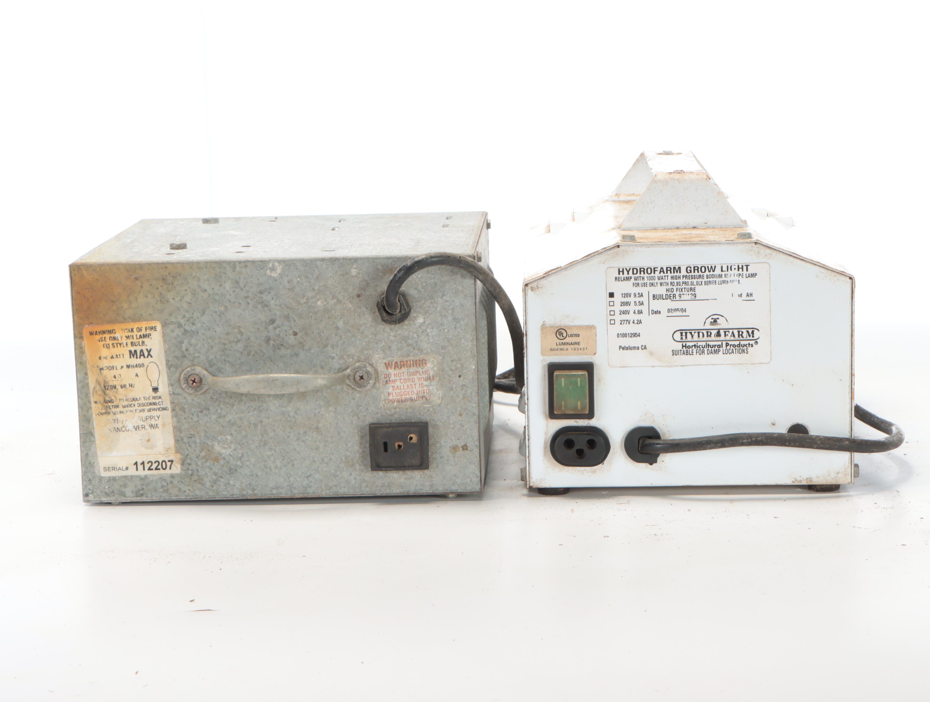 Hydrofarm Horticultural Grow Light with Other Grow Light