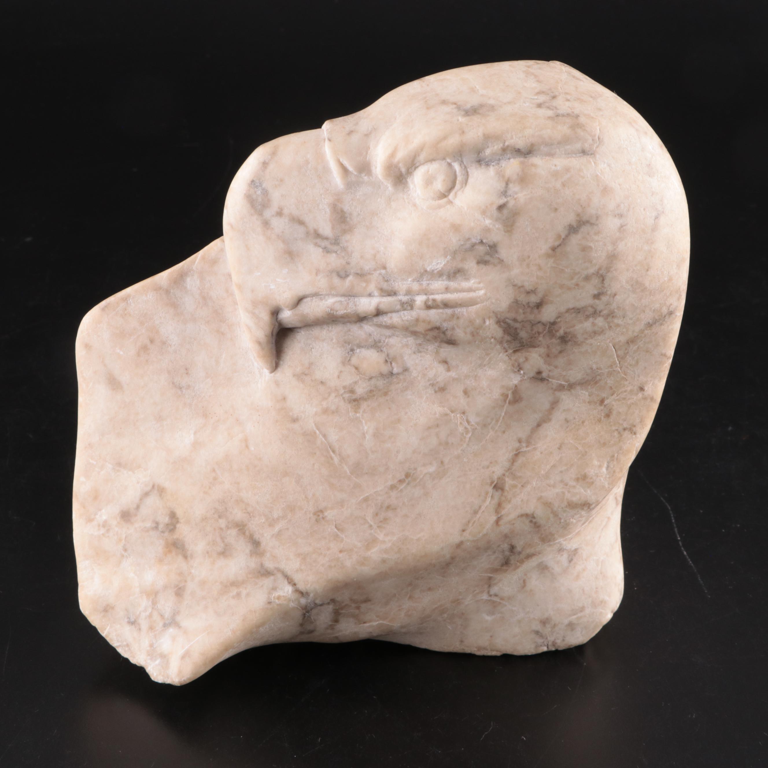 Native American Style Shaman Form Stone Carving