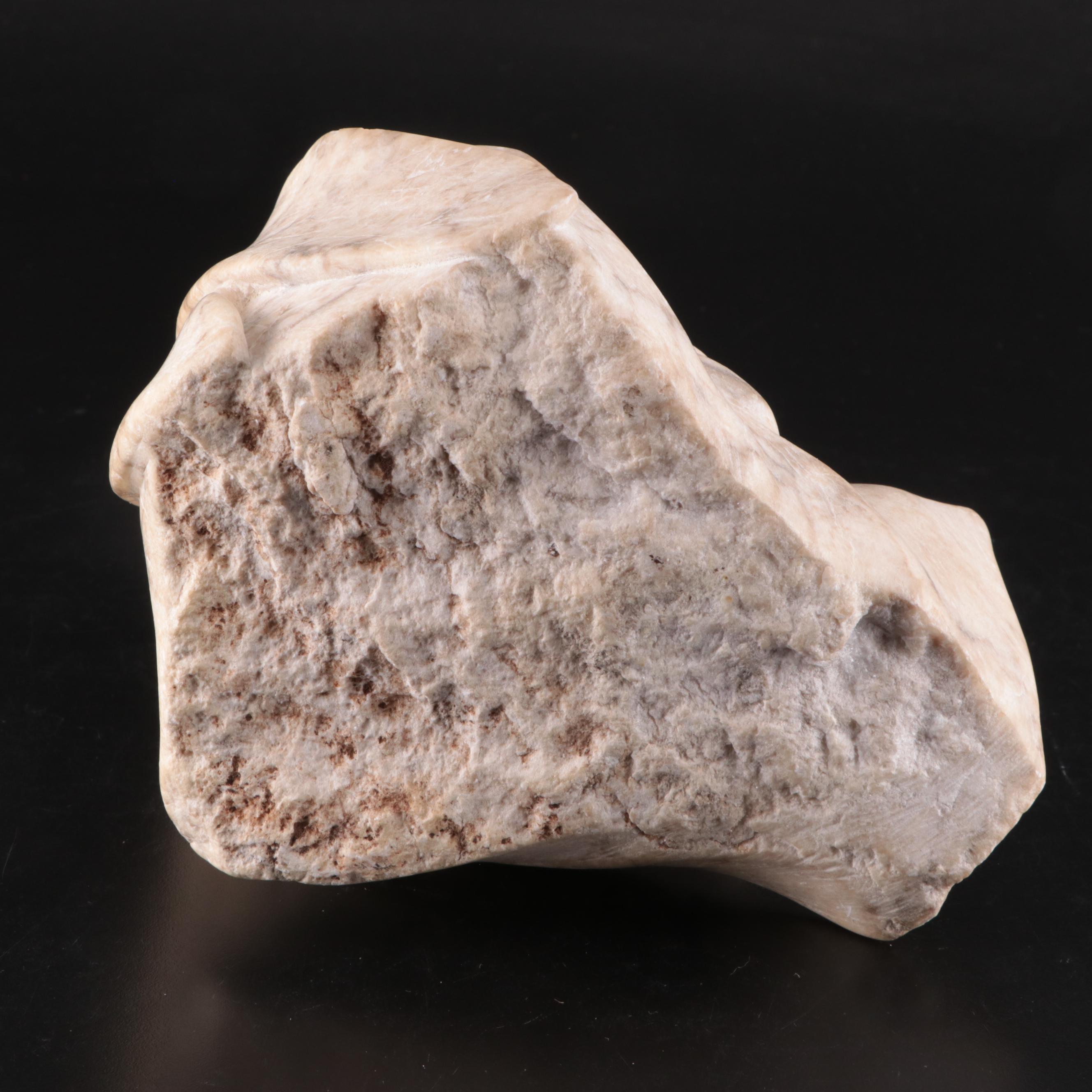 Native American Style Shaman Form Stone Carving