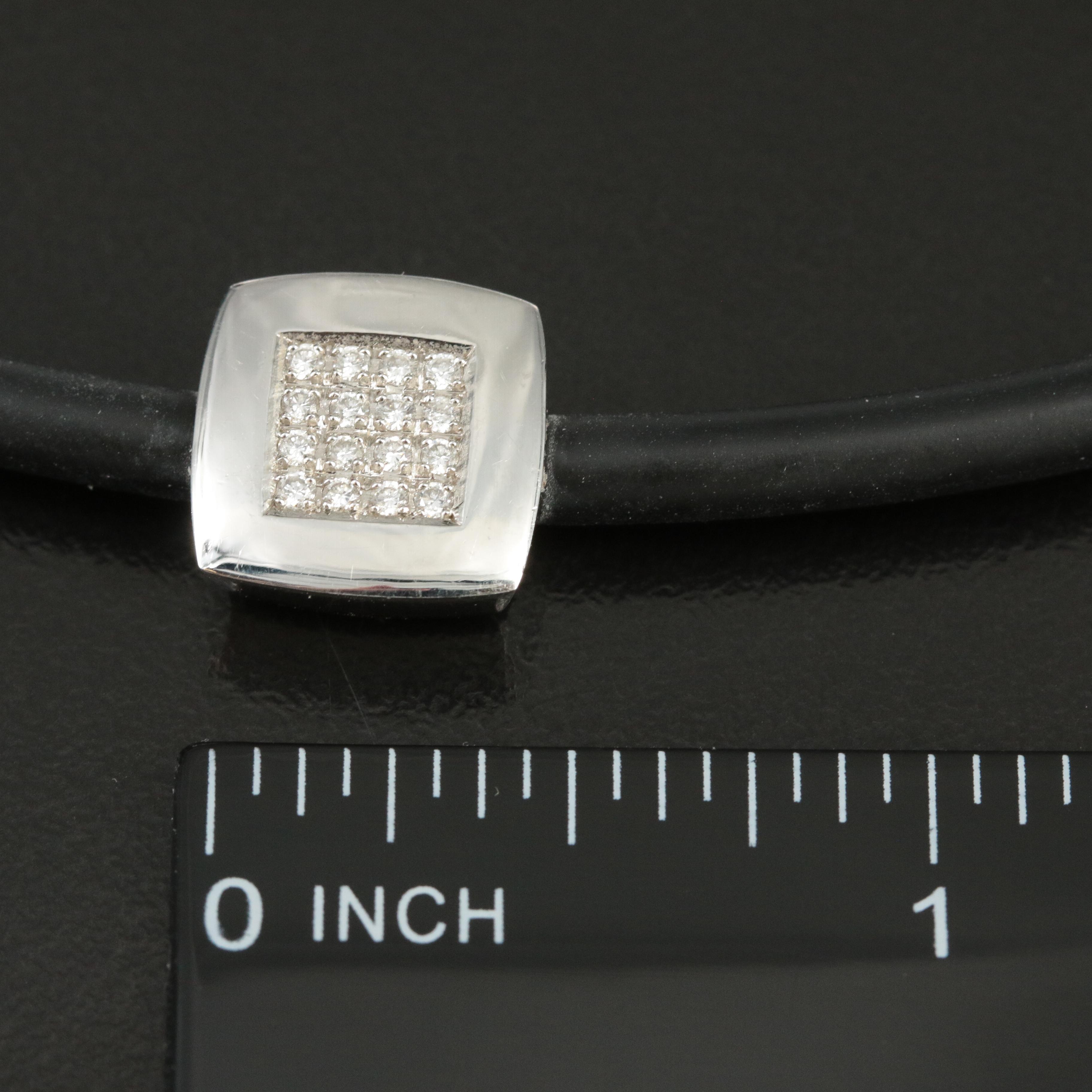 Cédé Platinum 0.16 CTW Diamond Necklace