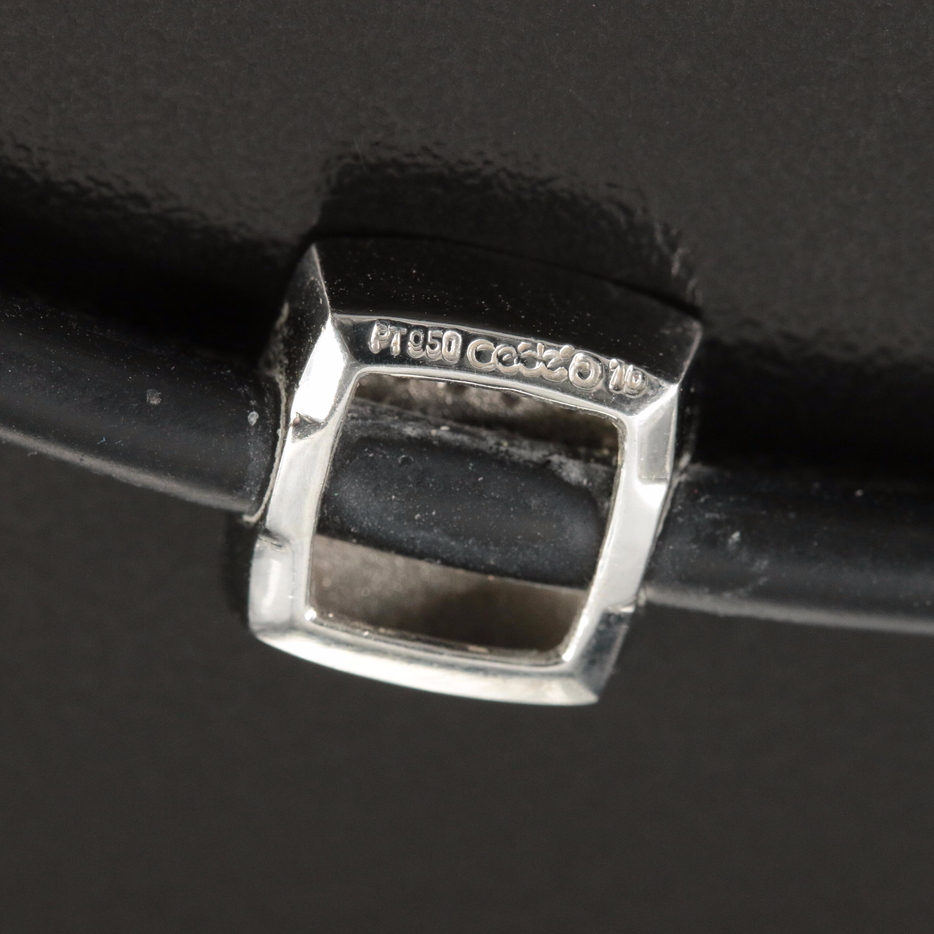 Cédé Platinum 0.16 CTW Diamond Necklace