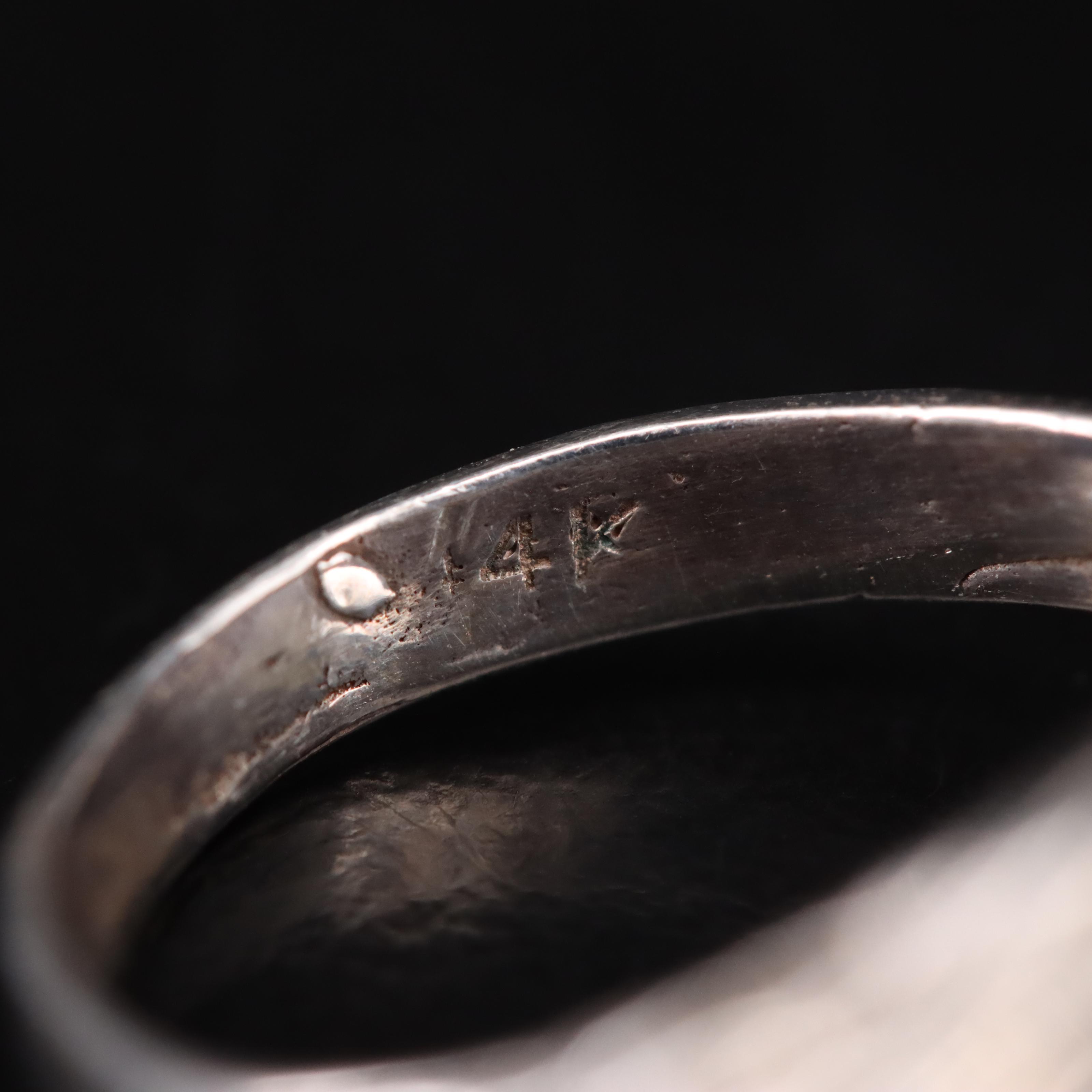 Sterling Glass Taxidermy Eye Ring