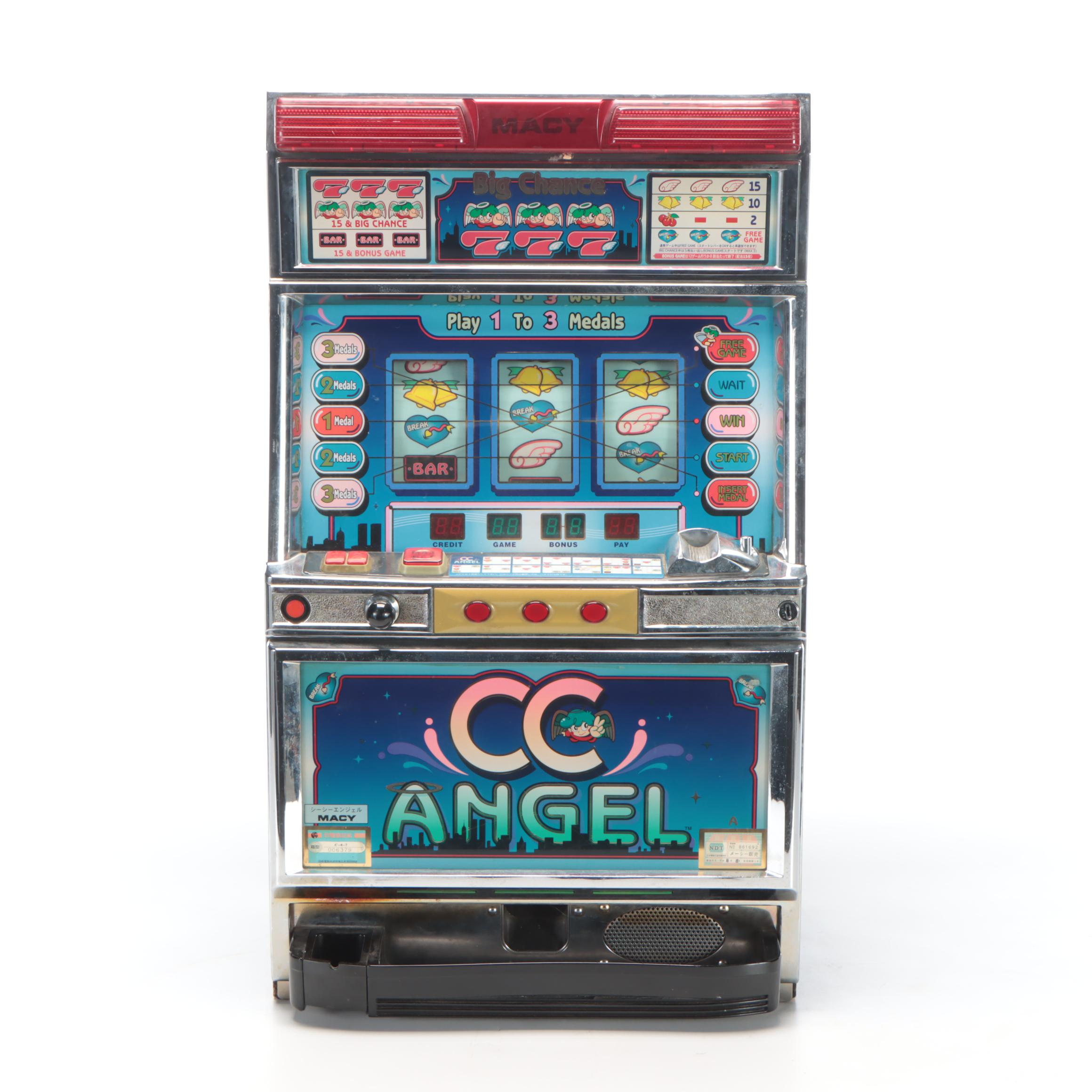 Japanese Macy "CC Angel" Pachislot Machine