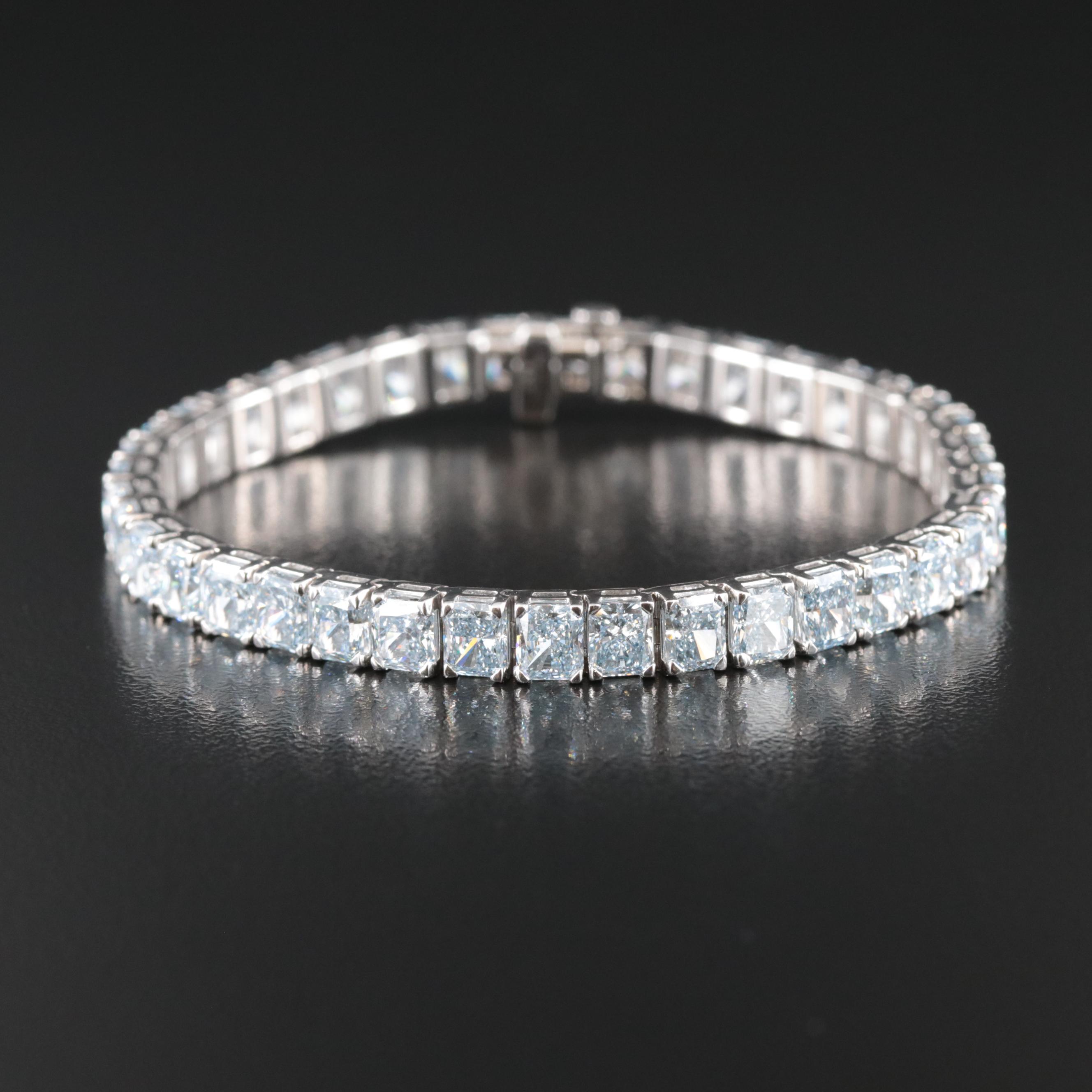 14K 14.25 CTW Lab Grown Diamond Line Bracelet
