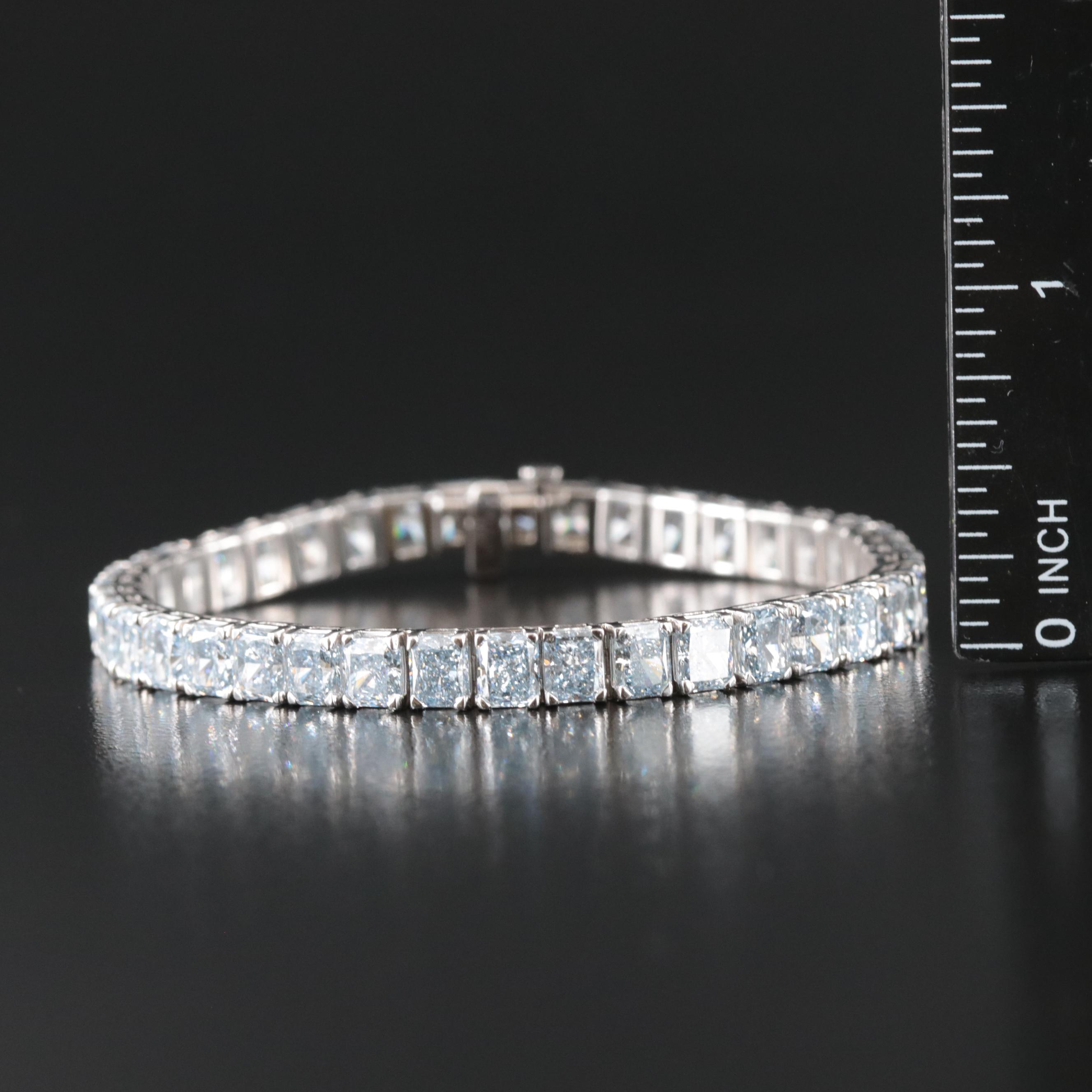 14K 14.25 CTW Lab Grown Diamond Line Bracelet
