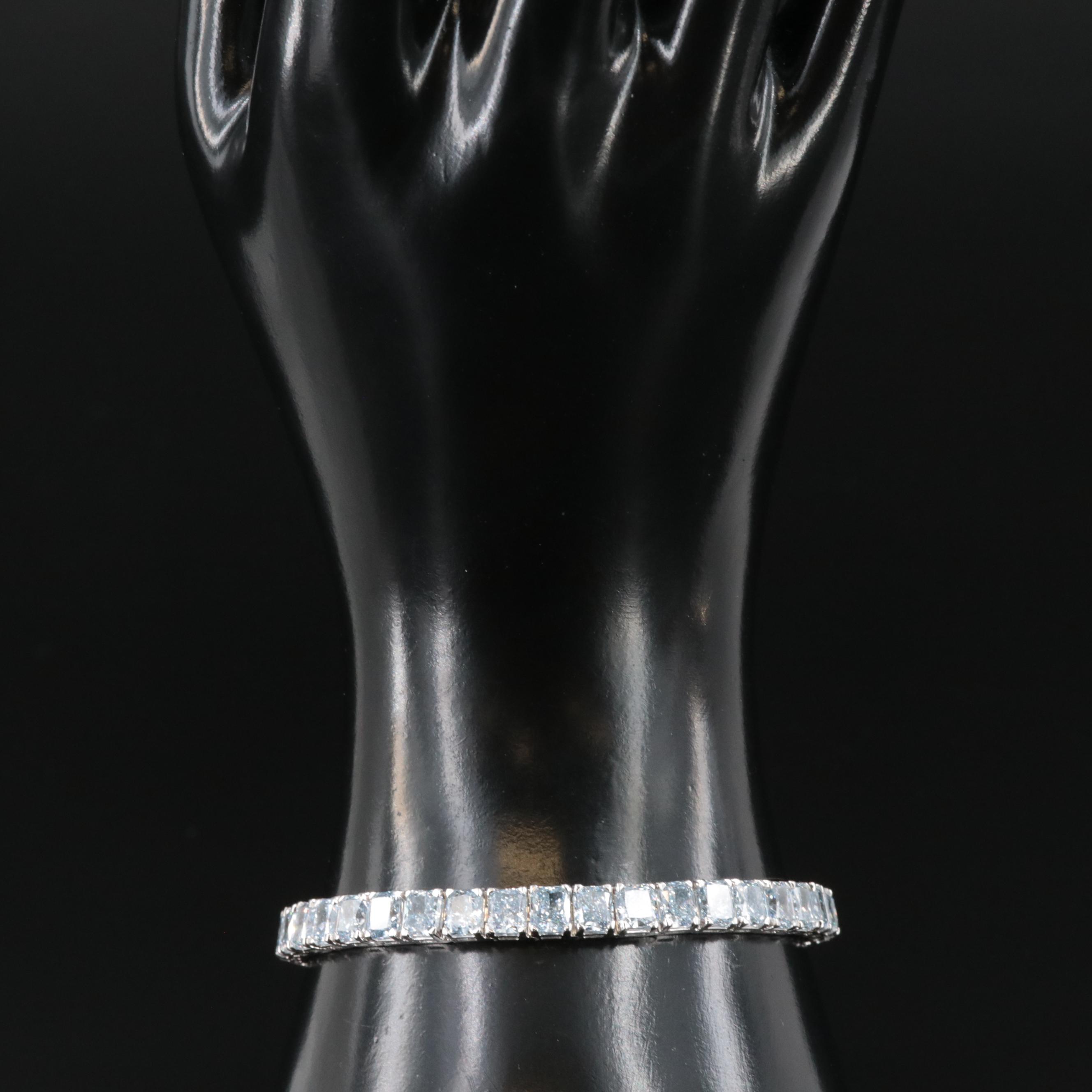 14K 14.25 CTW Lab Grown Diamond Line Bracelet