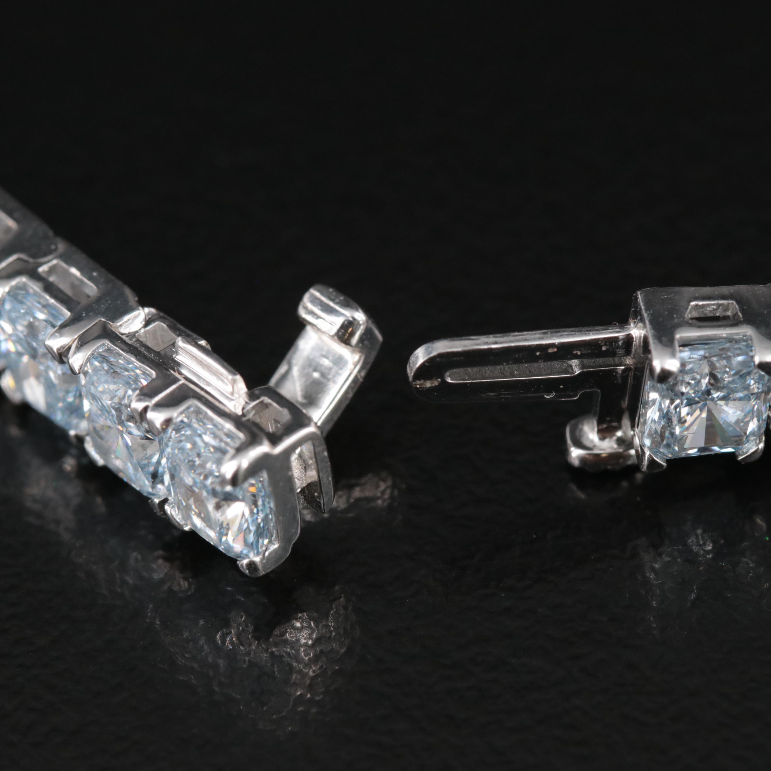 14K 14.25 CTW Lab Grown Diamond Line Bracelet