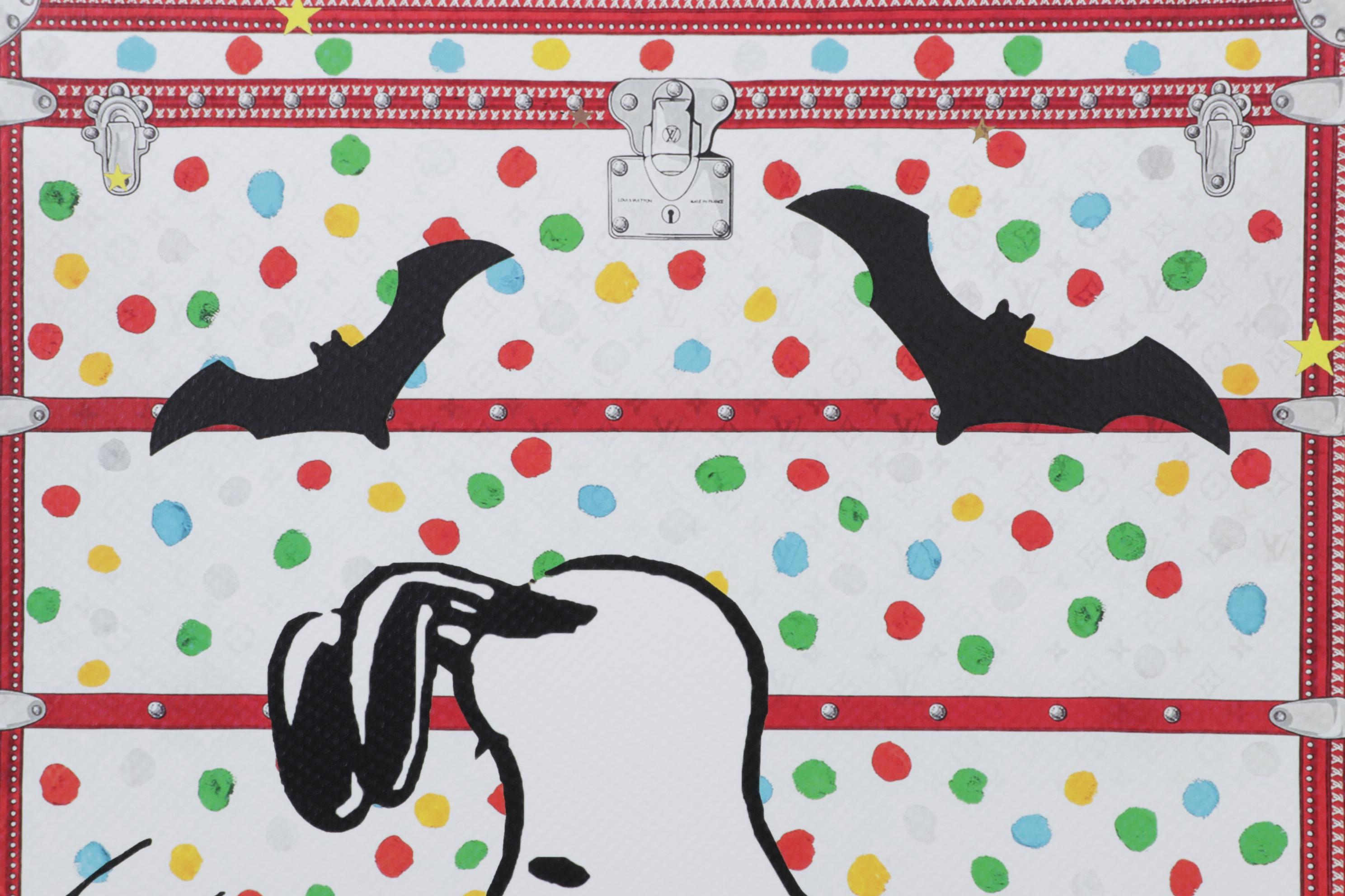 Death NYC Pop Art Giclée of Snoopy x Louis Vuitton, 2023