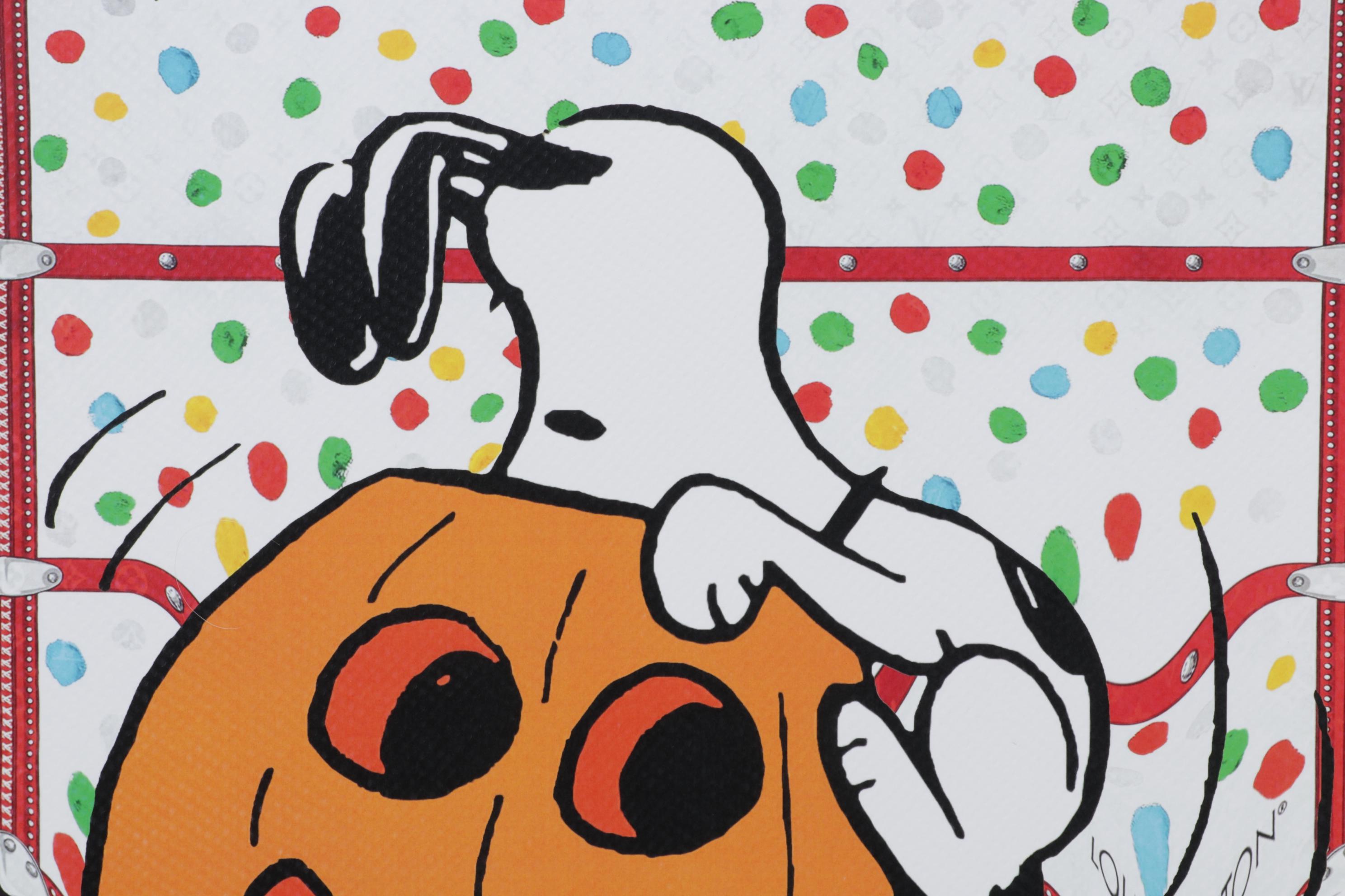 Death NYC Pop Art Giclée of Snoopy x Louis Vuitton, 2023
