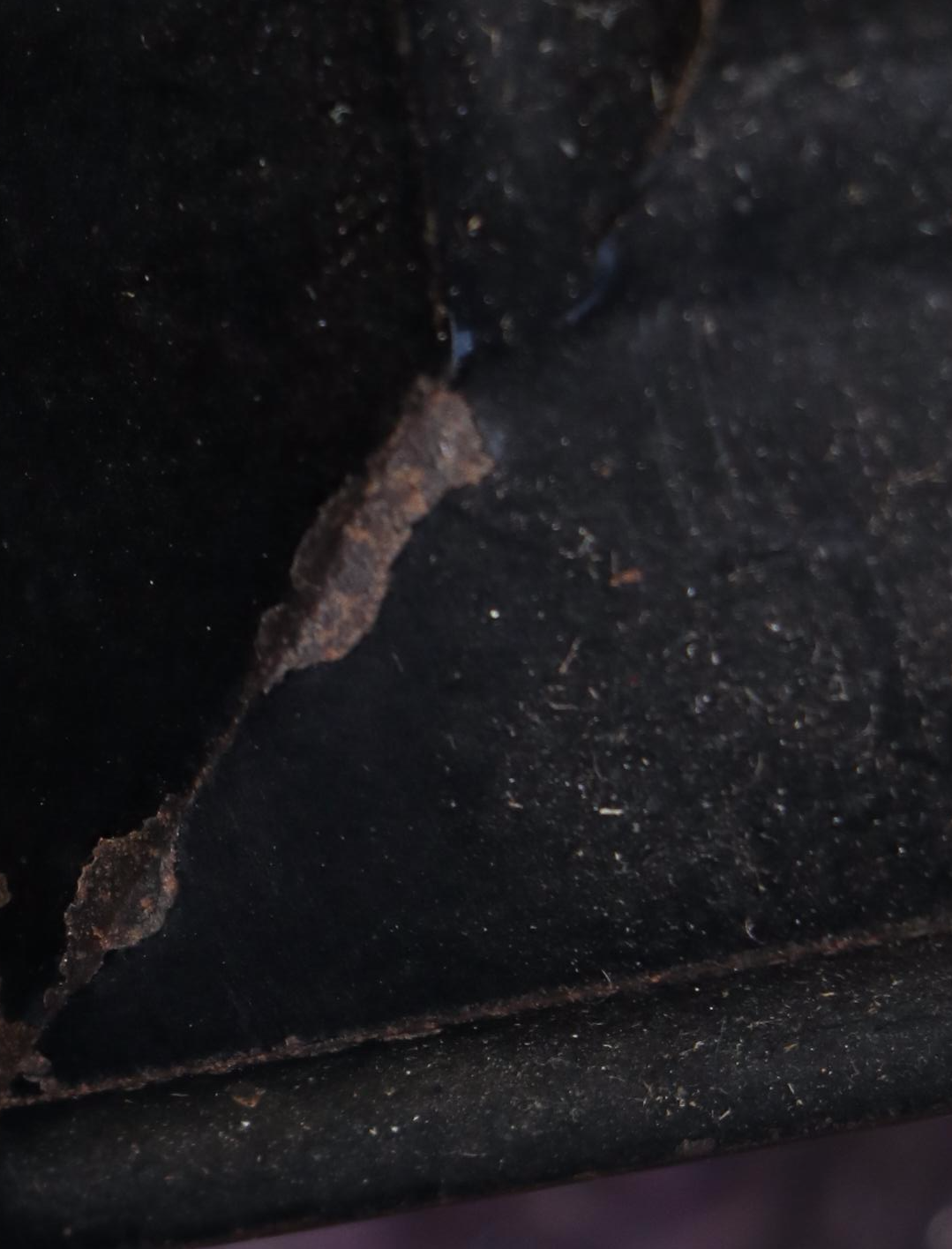 Ansonia Metal Pillar Mantel Clock with Brass Barometer