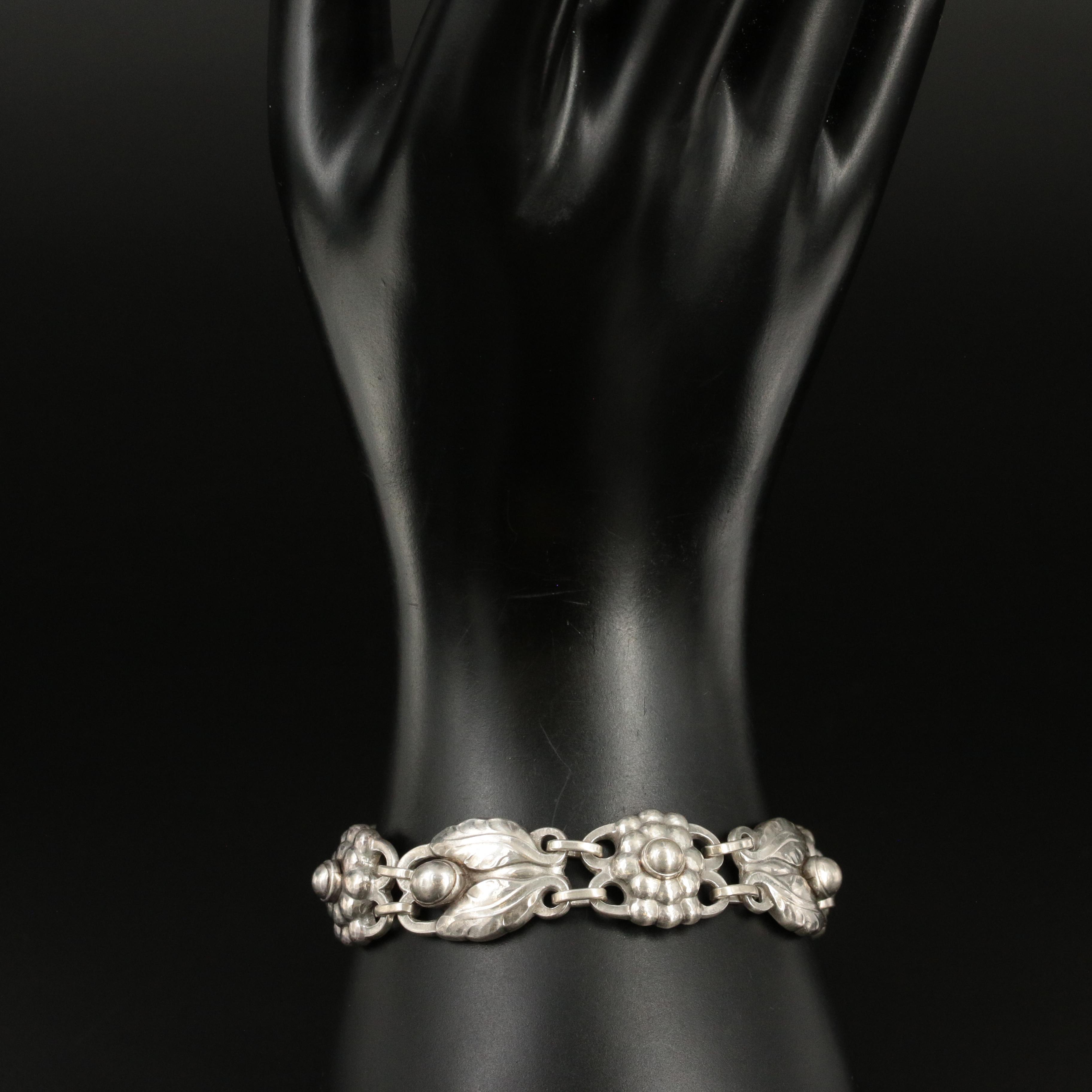 Vintage Georg Jensen Sterling Jewelry Selection