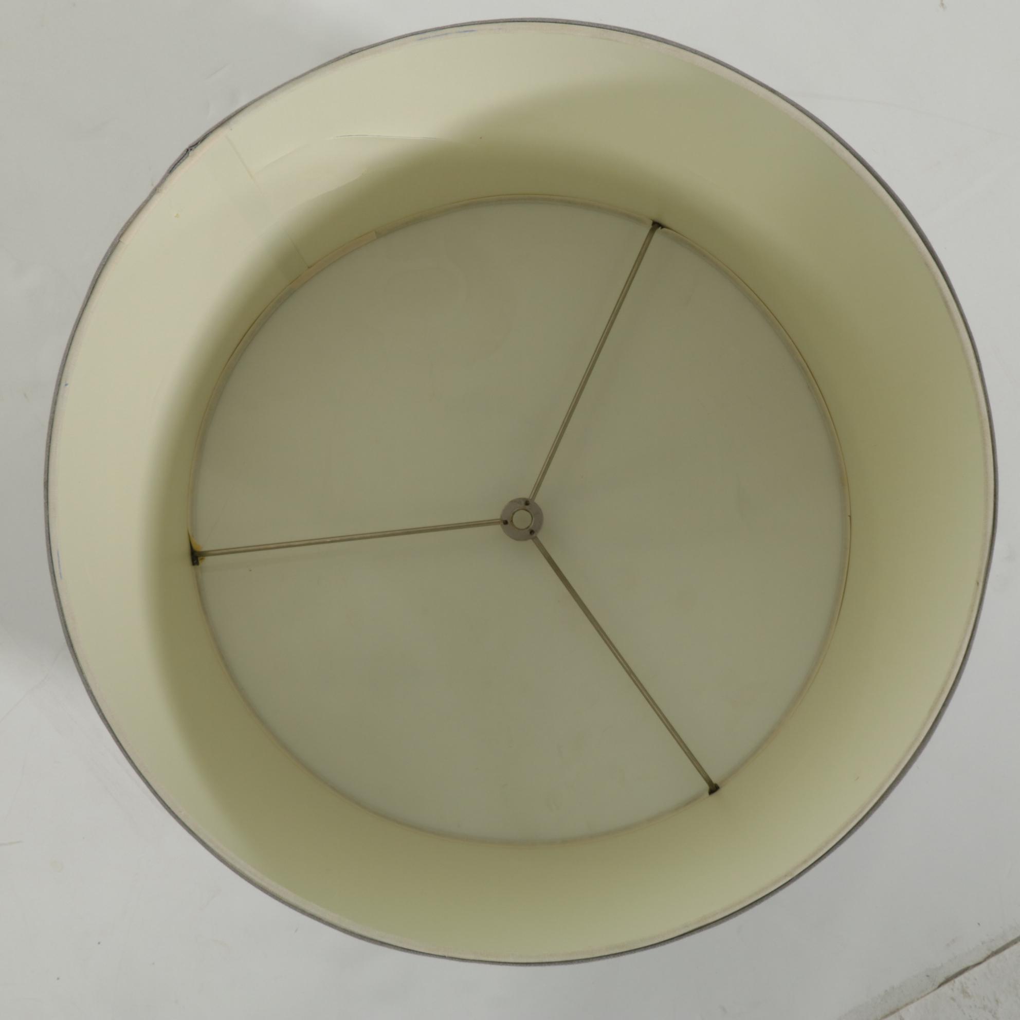 Contemporary Chrome Finished Table Lamp