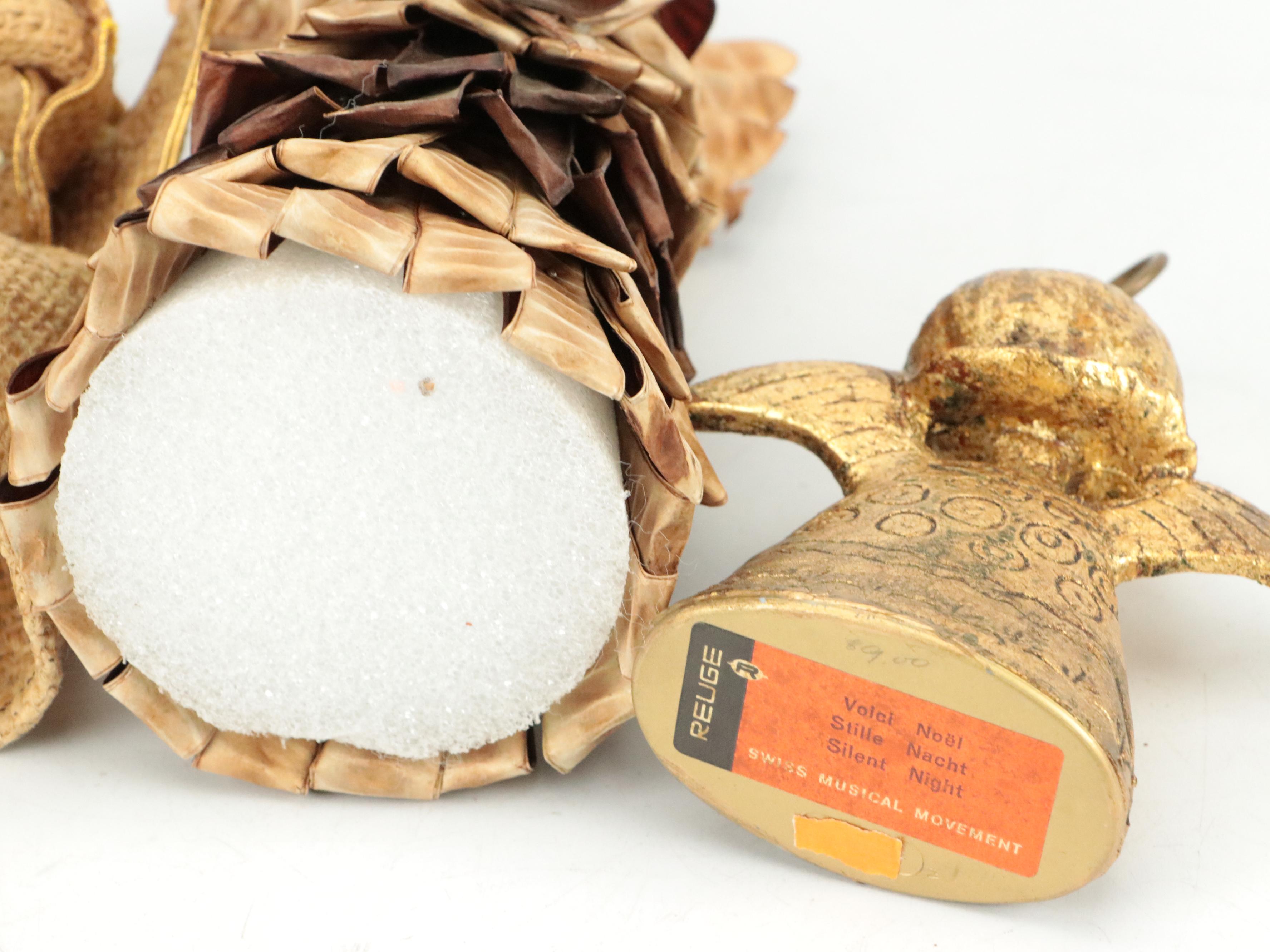 Lladró Holy Family Porcelain Figurines with Other Seasonal Décor