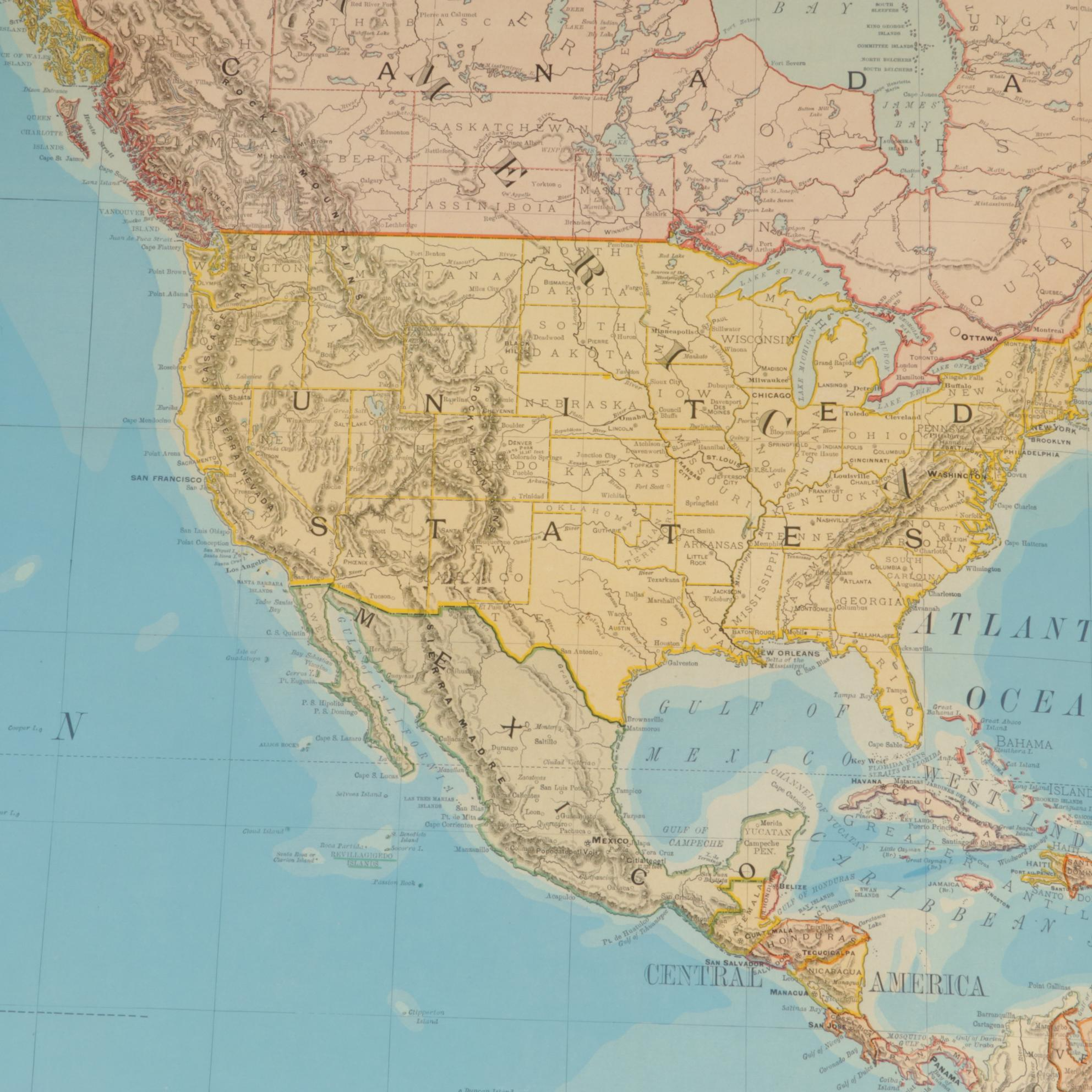 Retractable Rand McNally Wall Map of Pacific Ocean and Australia in Casing, 1904