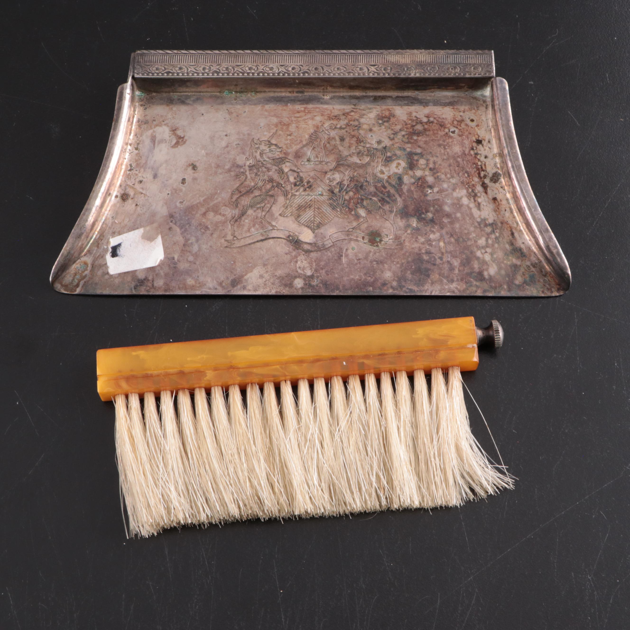 Gorham Sterling Silver Candle Snuffer with Other Sterling and Plate Tableware