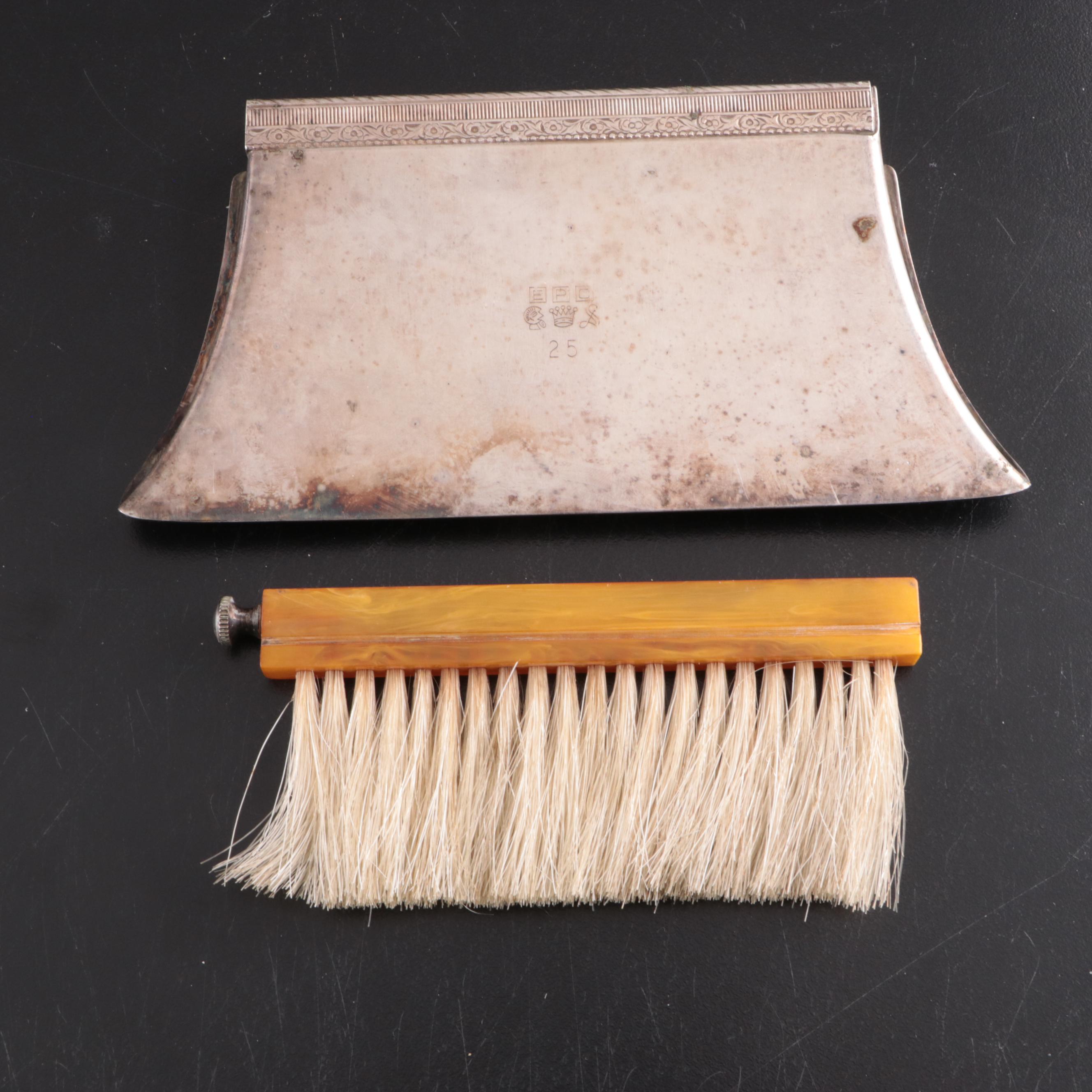 Gorham Sterling Silver Candle Snuffer with Other Sterling and Plate Tableware