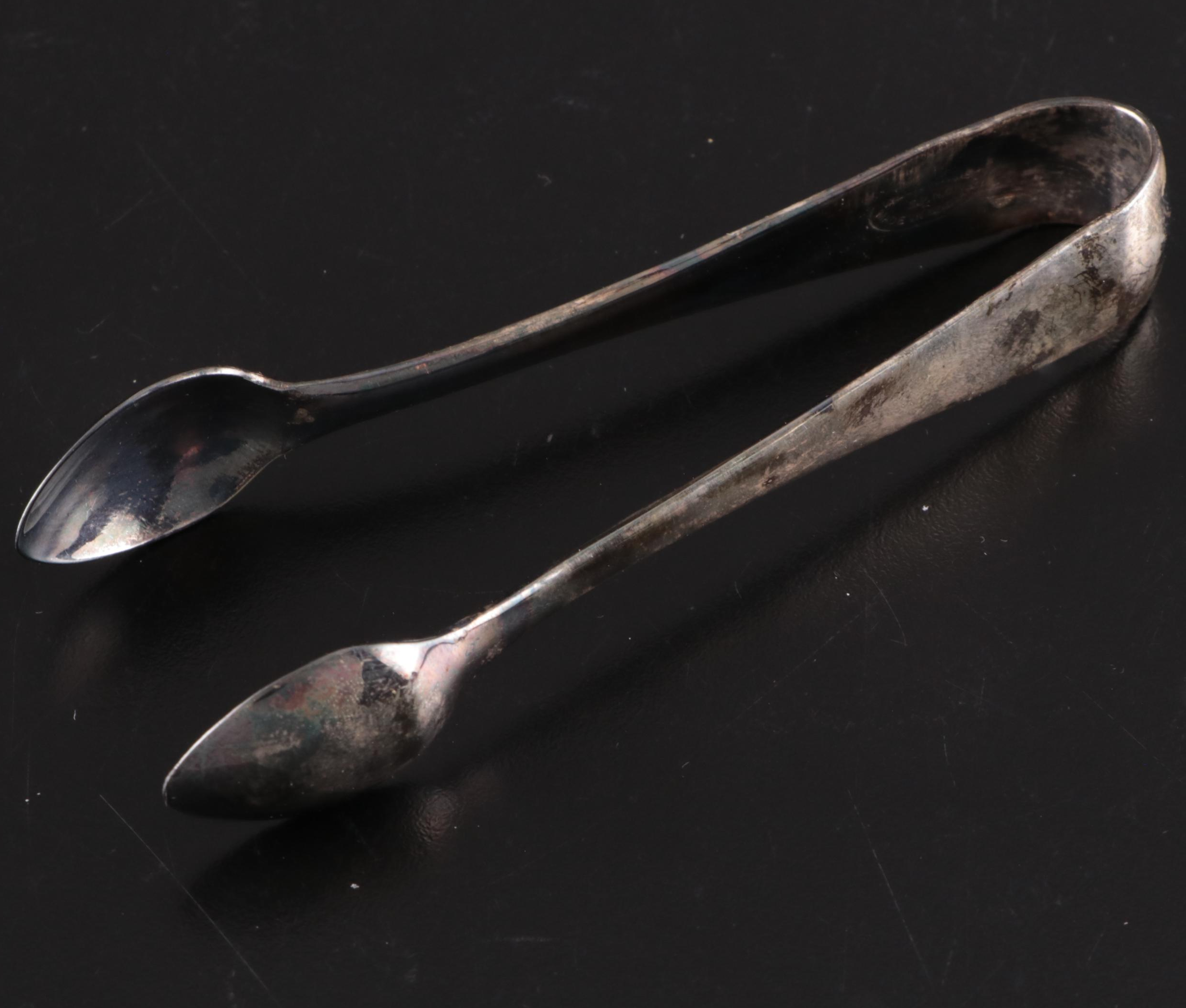 Gorham Sterling Silver Candle Snuffer with Other Sterling and Plate Tableware