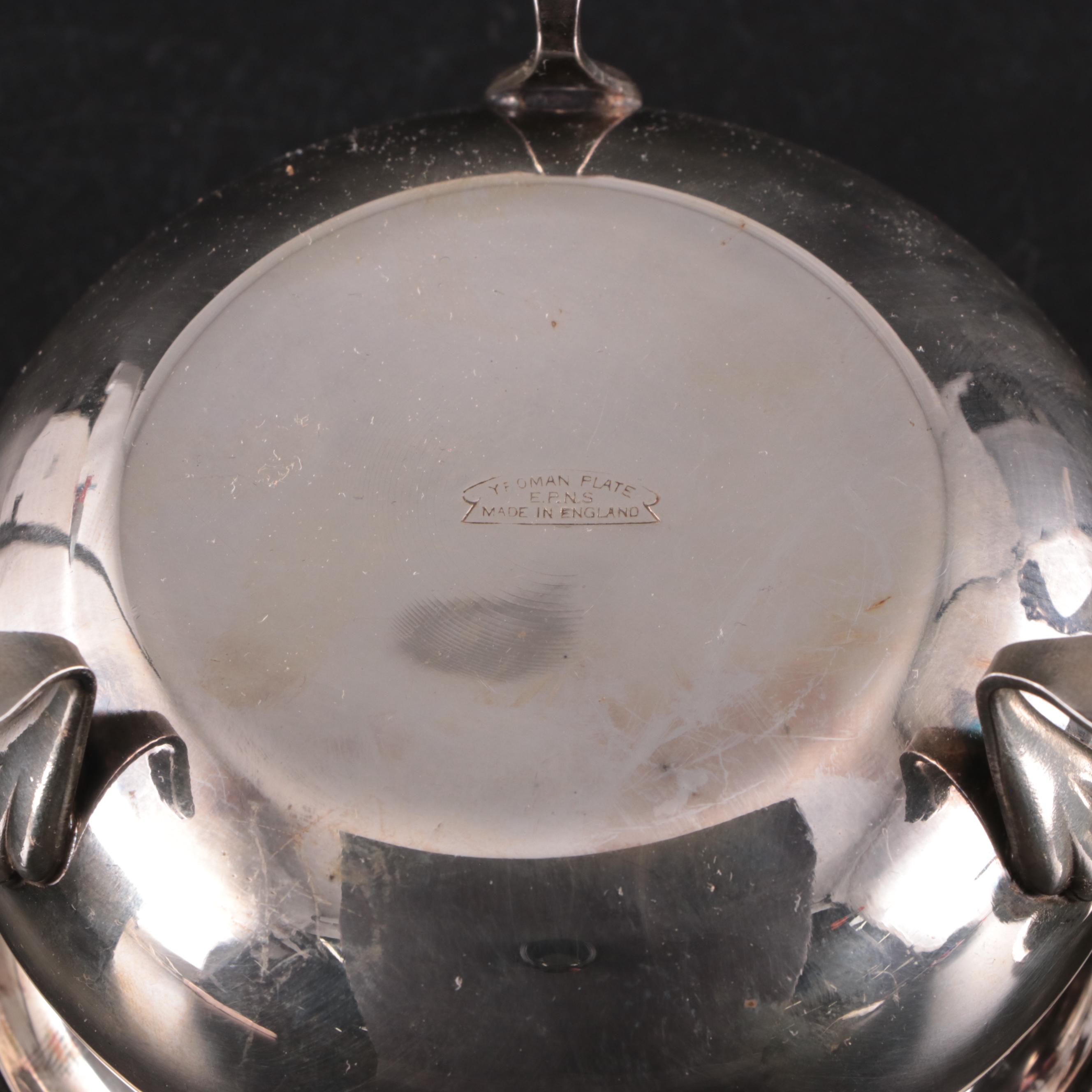 Gorham Sterling Silver Candle Snuffer with Other Sterling and Plate Tableware