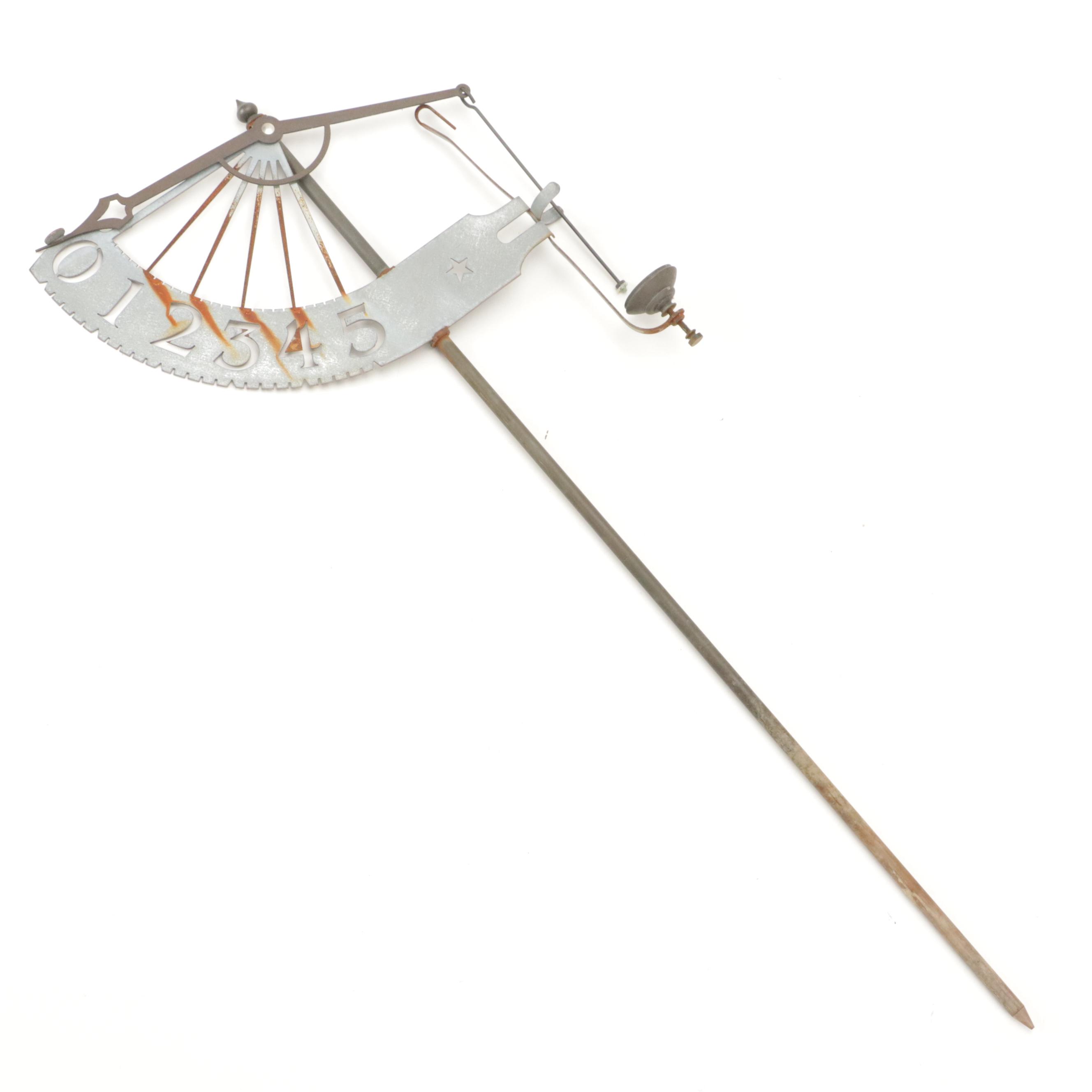 Smith & Hawken Metal and Glass Humingbird Feeder with Metal Garden Stake