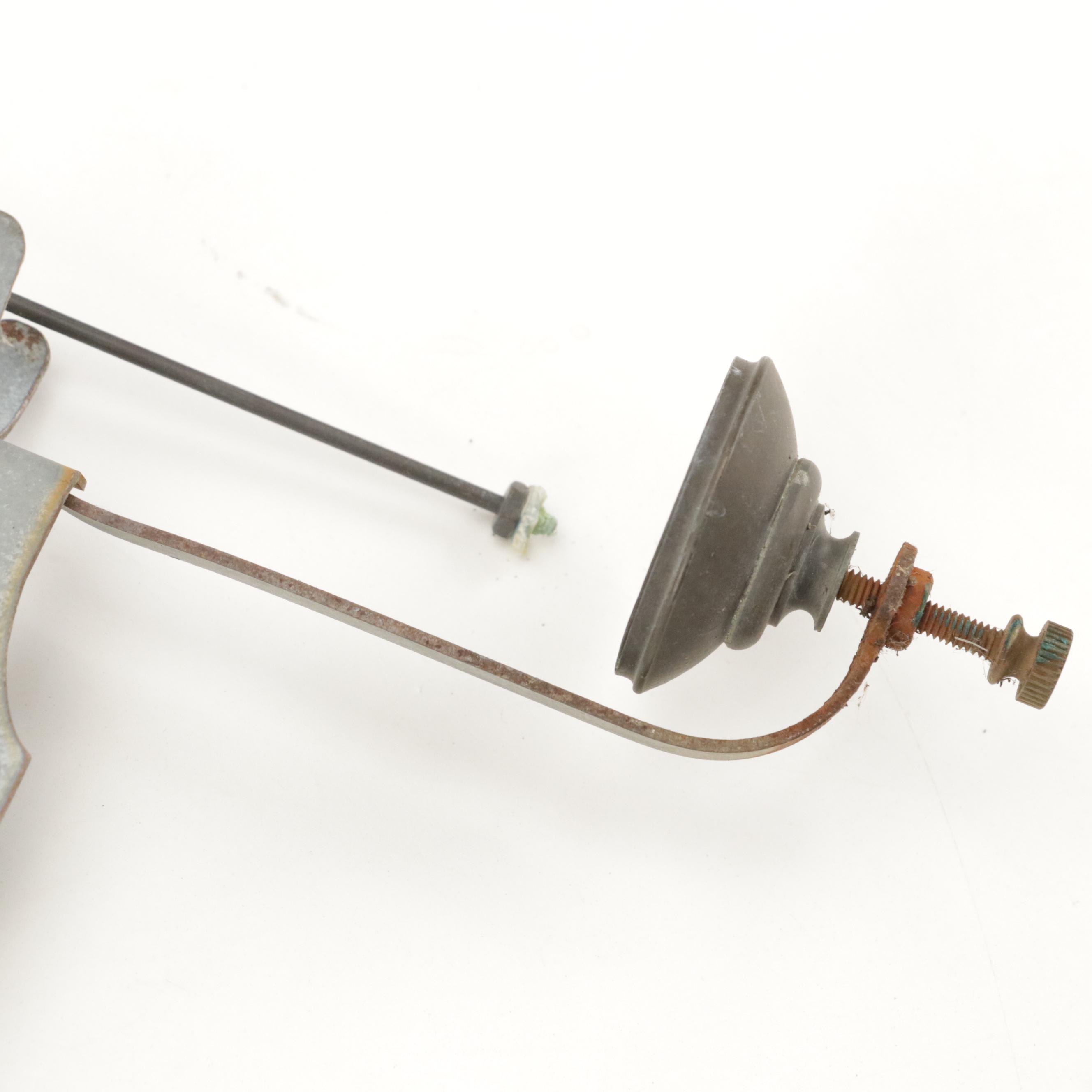 Smith & Hawken Metal and Glass Humingbird Feeder with Metal Garden Stake