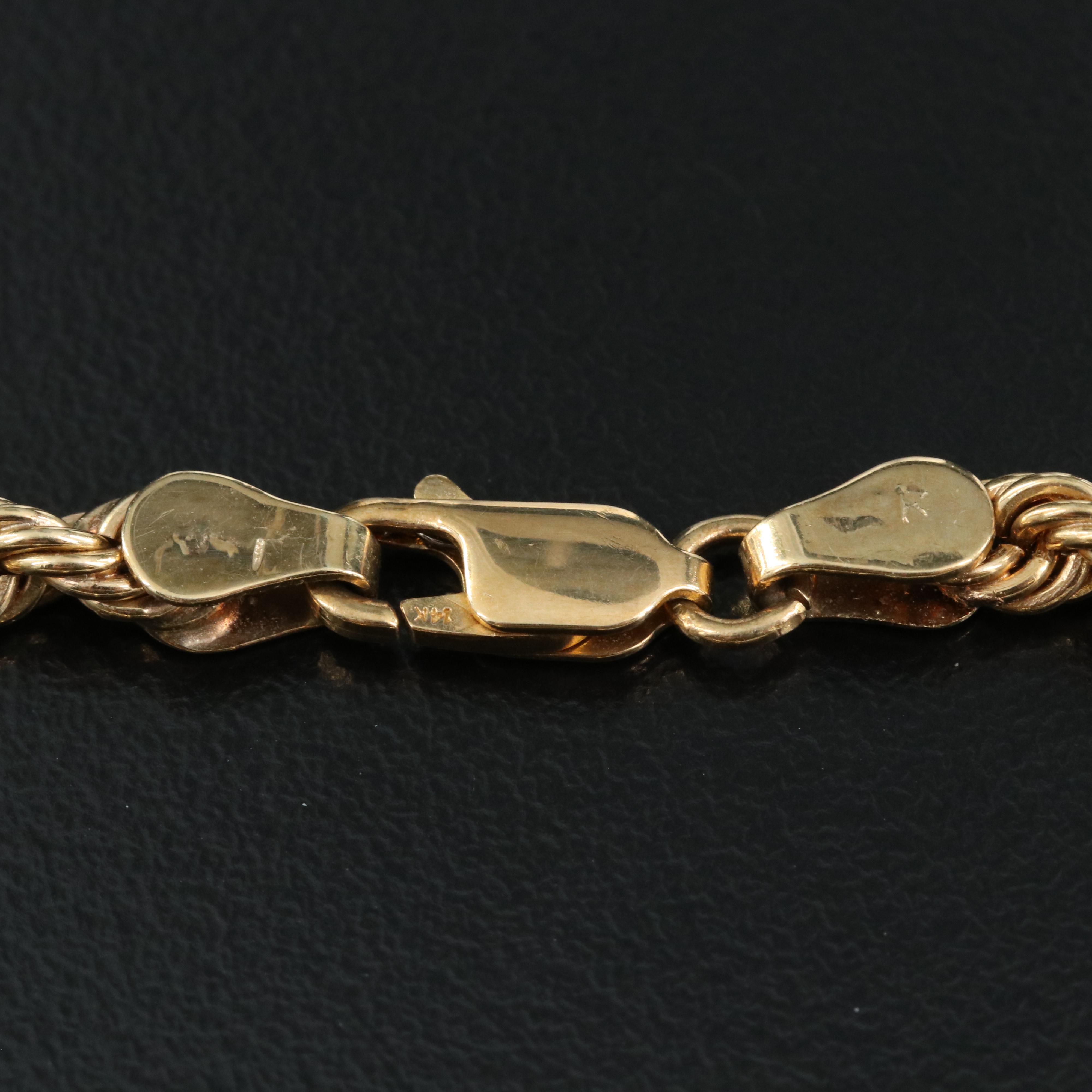 14K Larimar Necklace